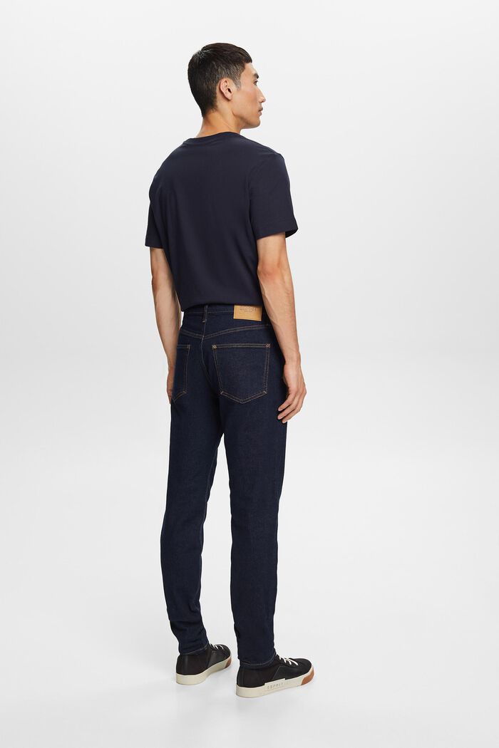 ESPRIT - Loose tapered fit cotton trousers at our Online Shop
