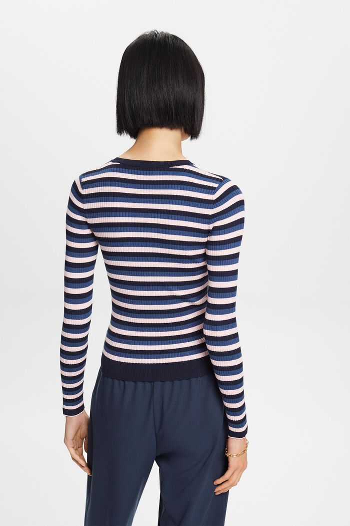 ESPRIT - Striped Rib-Knit Top at our shop online