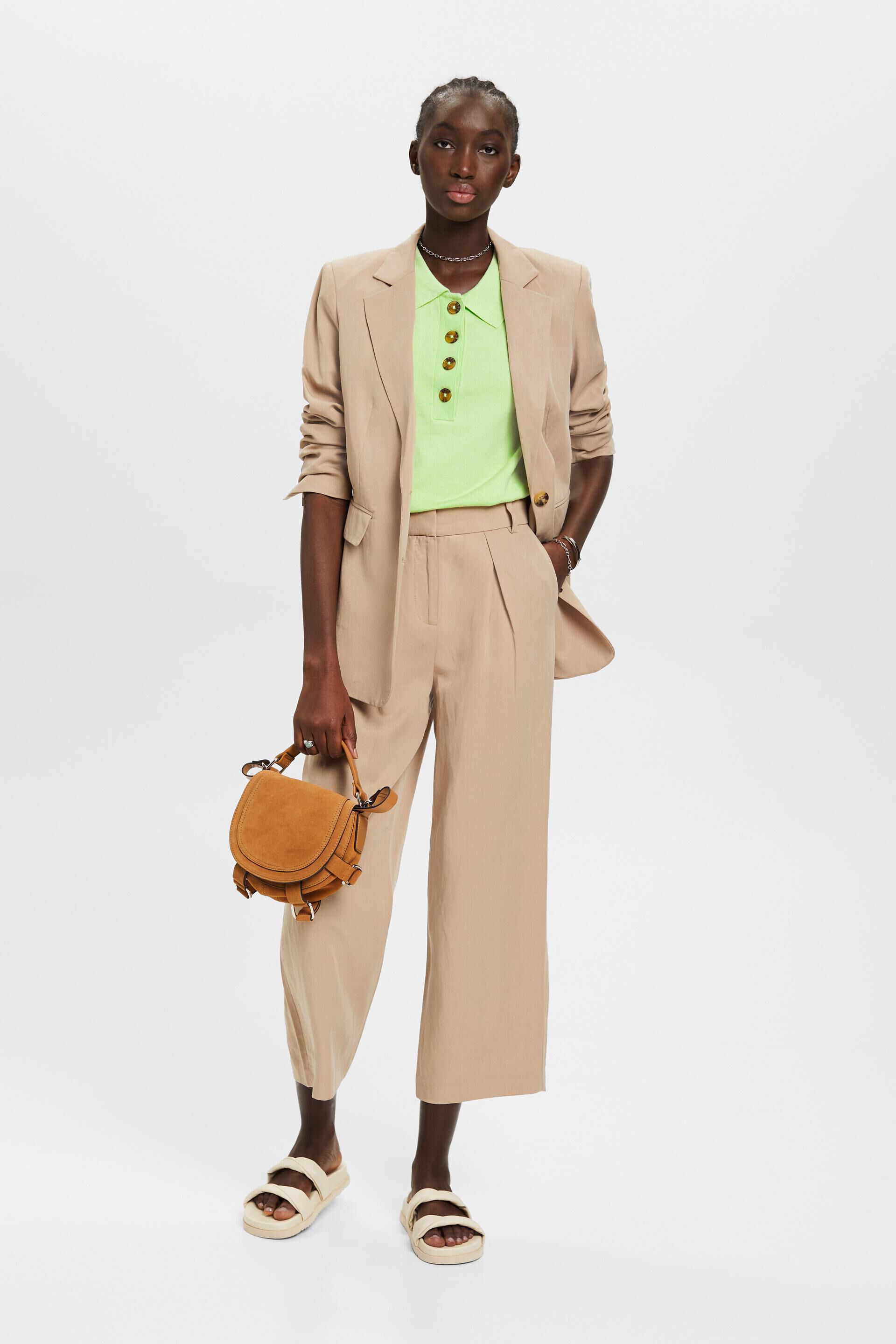 Md'M | Naomi Trousers in Lime