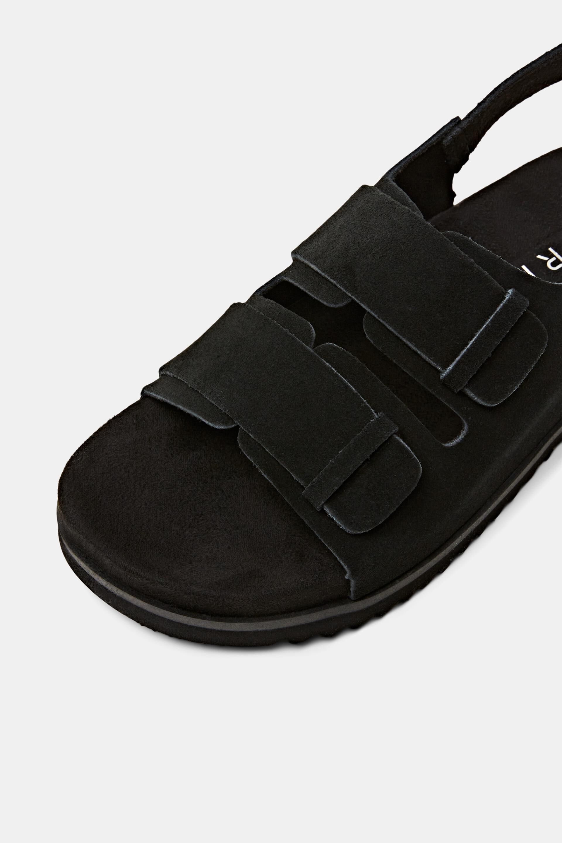 MR P. David Cross-Grain Leather and Suede Sandals for Men | MR PORTER