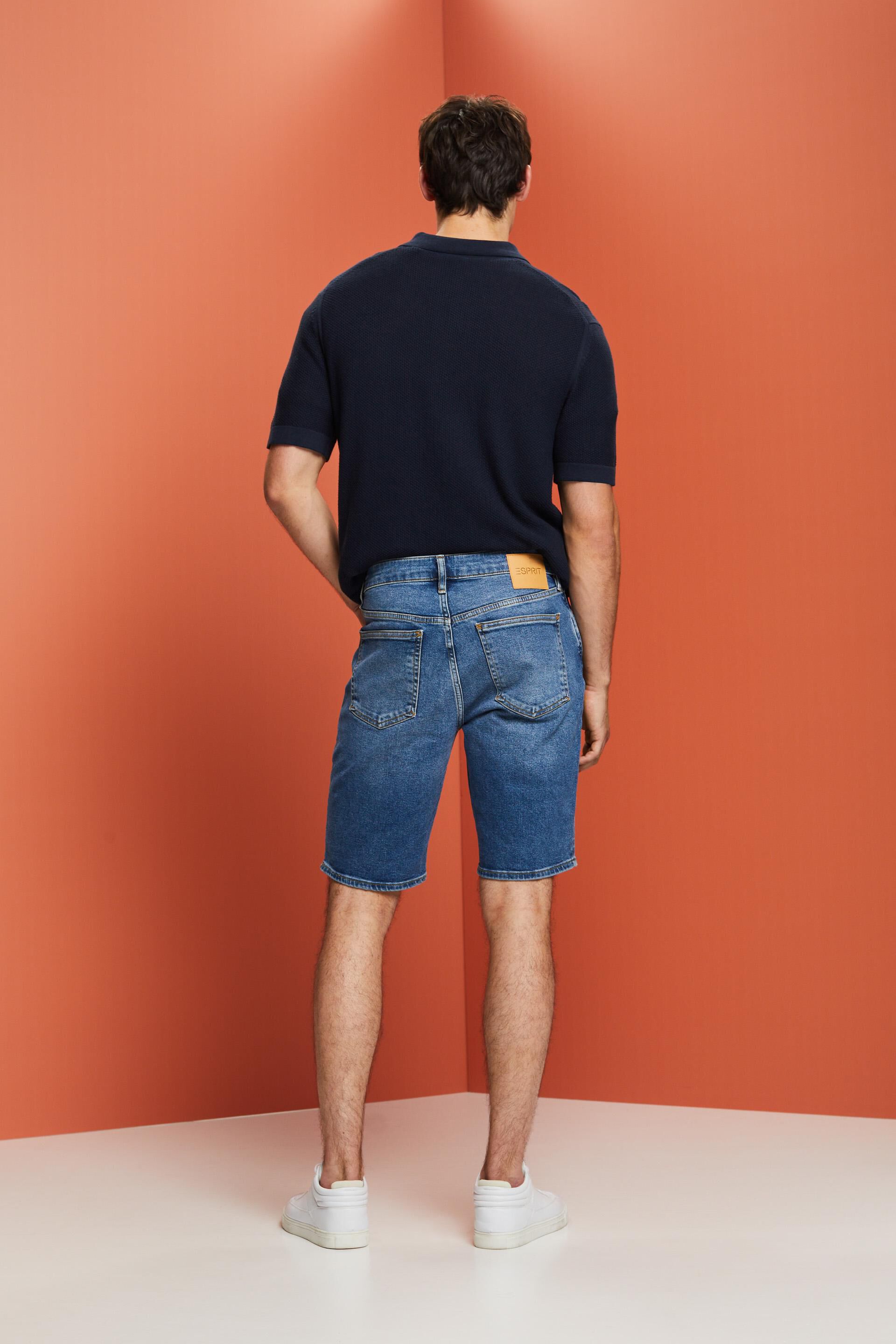 Men Denim Shorts Half Pants Side Pocket Cargo Jeans Regular Fit Trousers  Summer | eBay