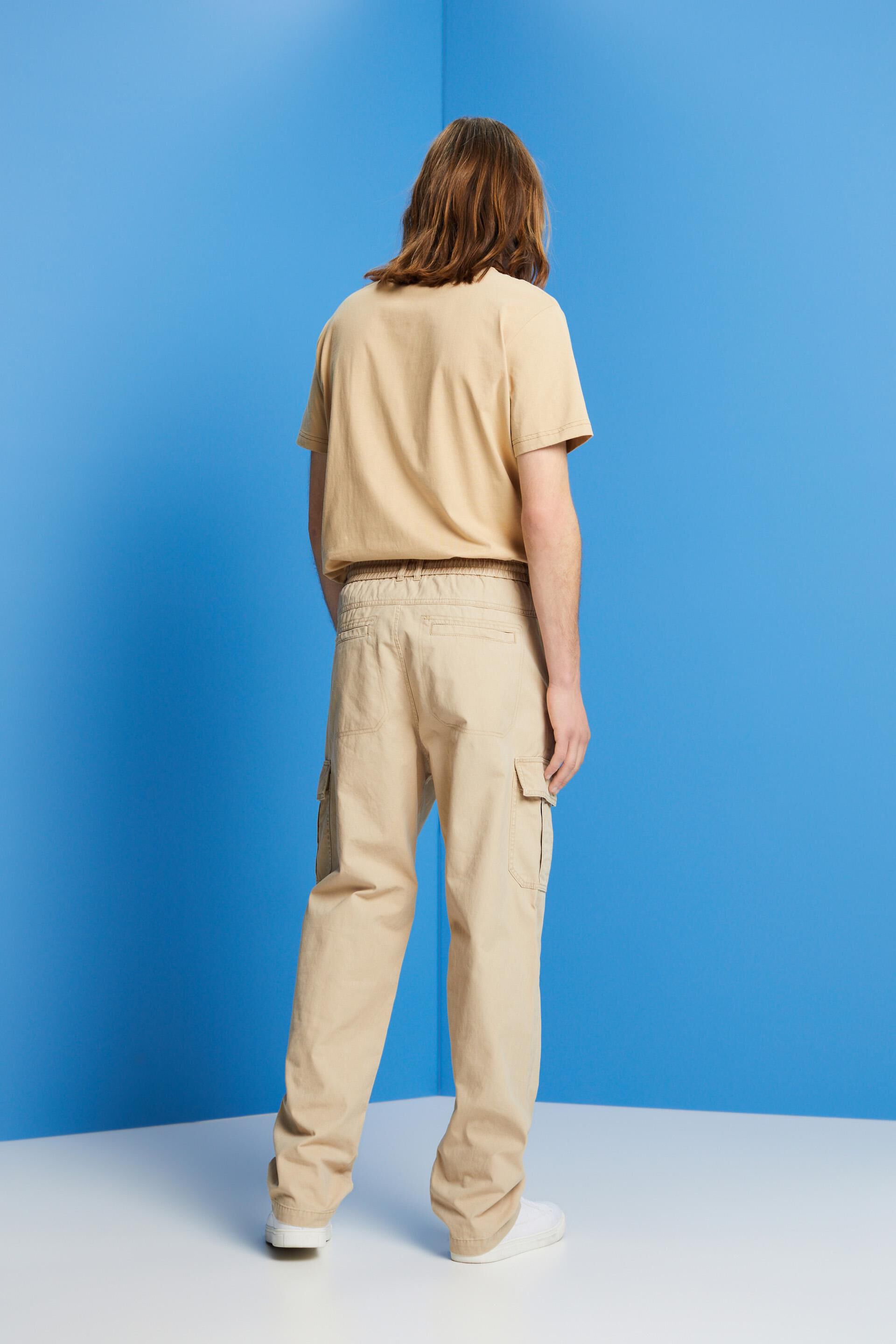 Clothing & Shoes - Bottoms - Pants - Esprit Cargo Straight Pant With  Drawstring Hem - Online Shopping for Canadians