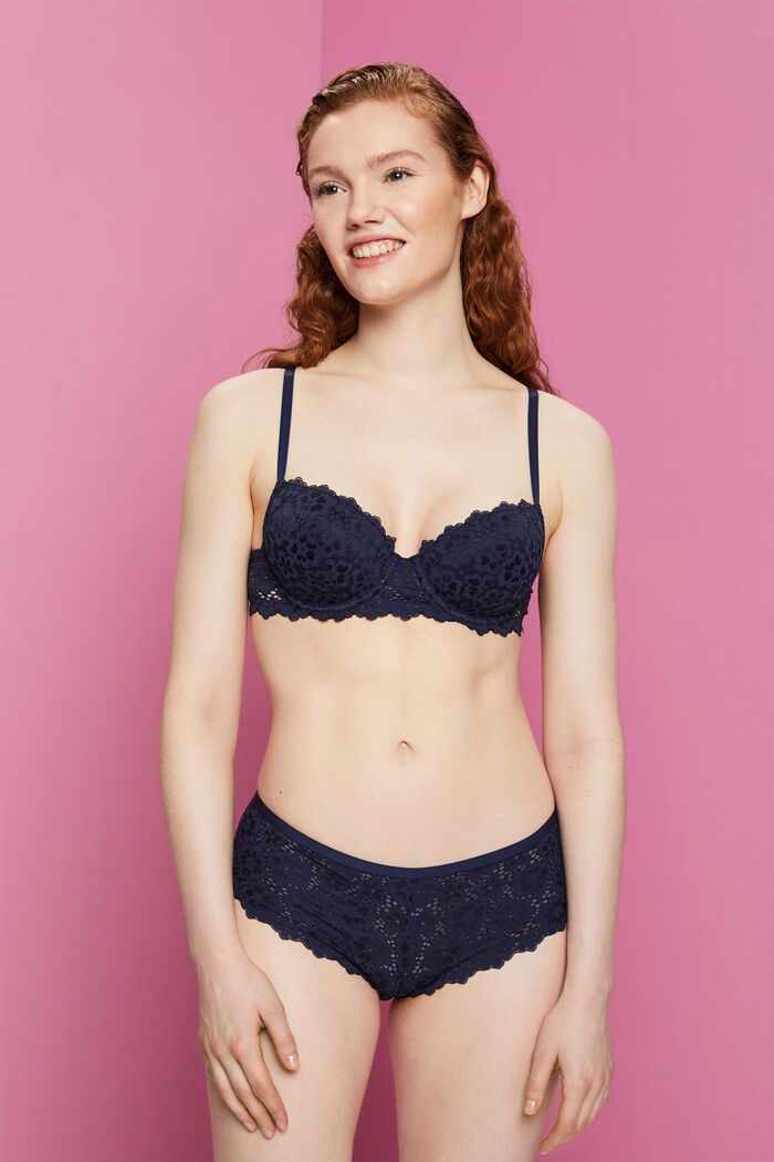 ESPRIT - Padded underwire lace bra at our online shop