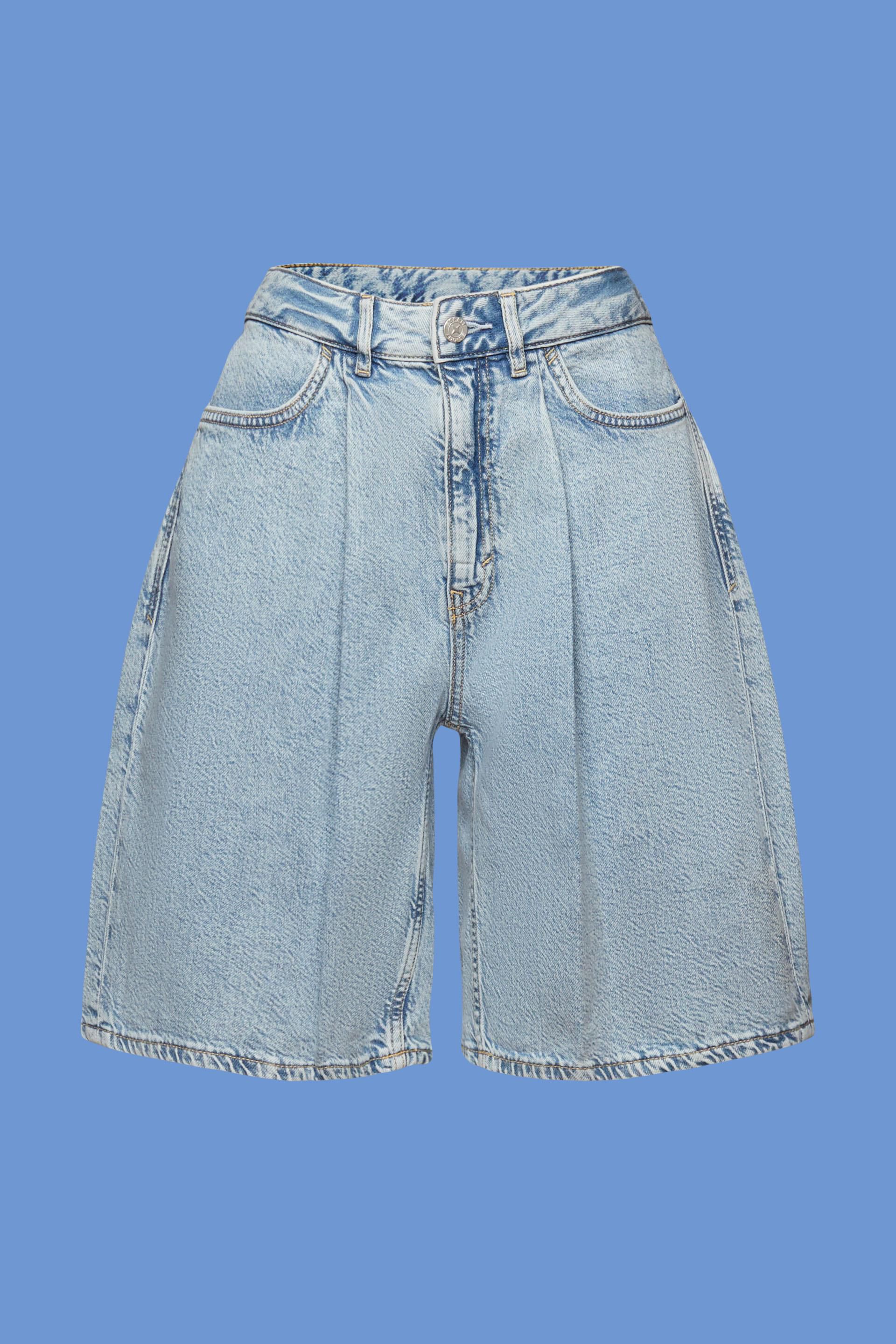 CHGBMOK Denim Shorts Women Jeans Fashion High-Waisted Straight Pocket Short  Pants Summer Clearance - Walmart.com