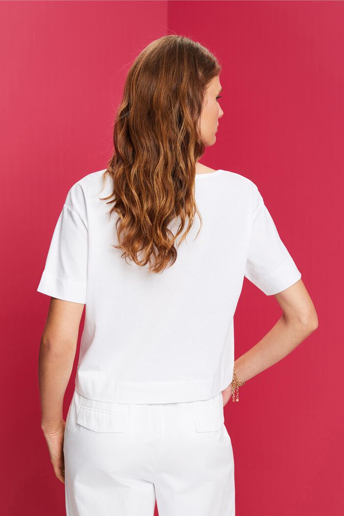 ESPRIT - Boxy t-shirt, TENCEL™ at our online shop