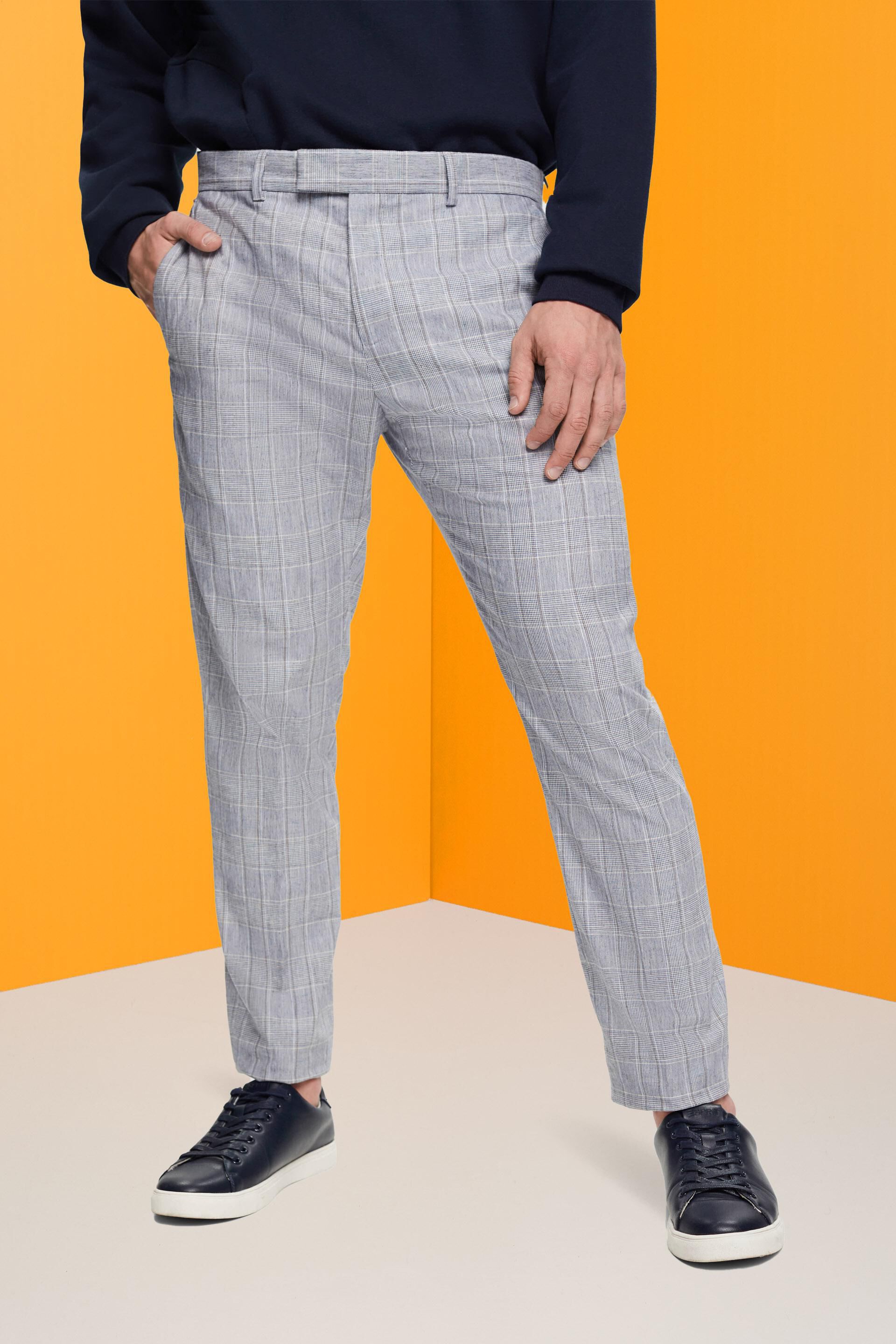 BRANDY” SLIM-FIT TROUSERS WITH SARTORIAL STITCHING | Antony Morato