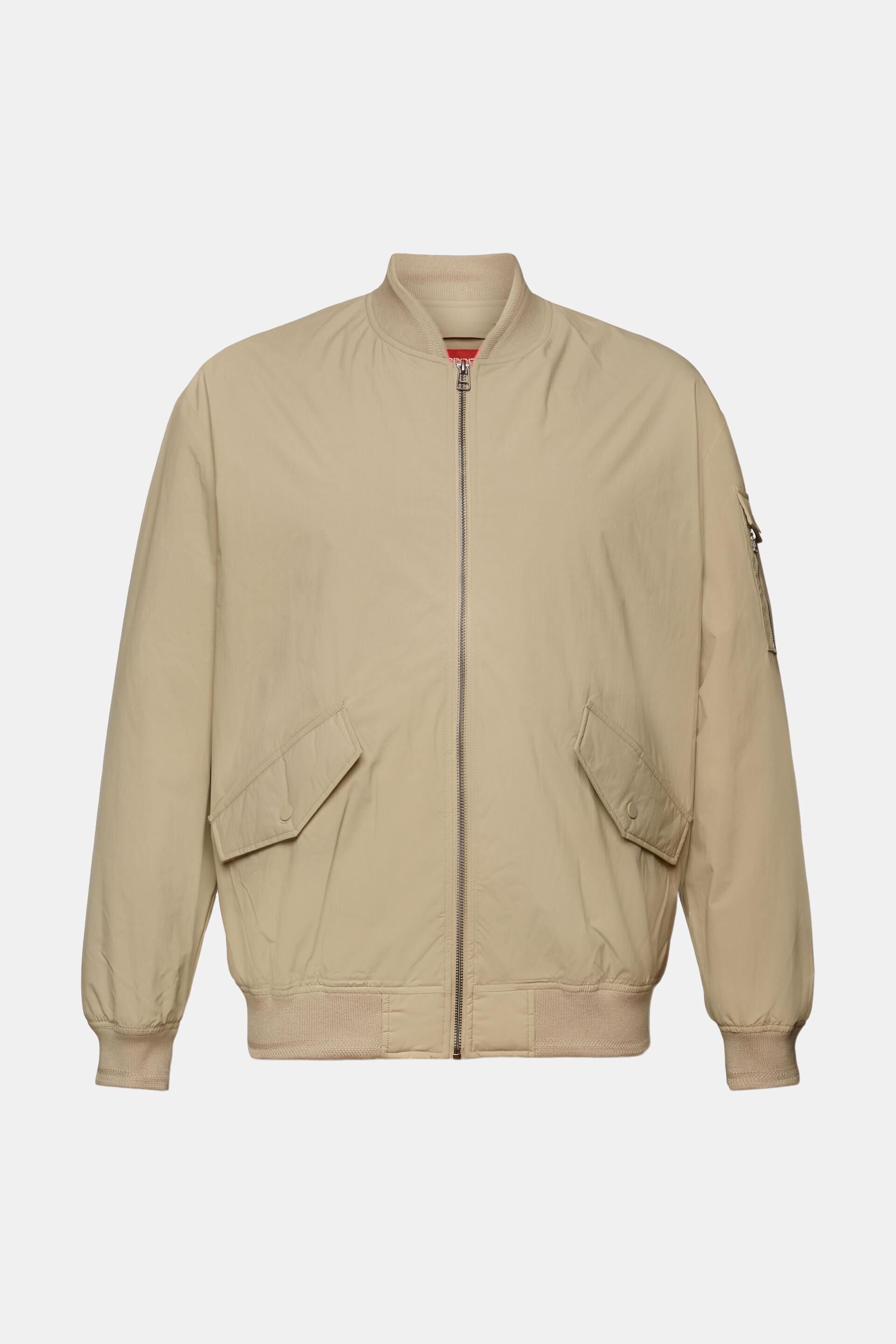 ESPRIT - Recycled: bomber-style jacket at our online shop