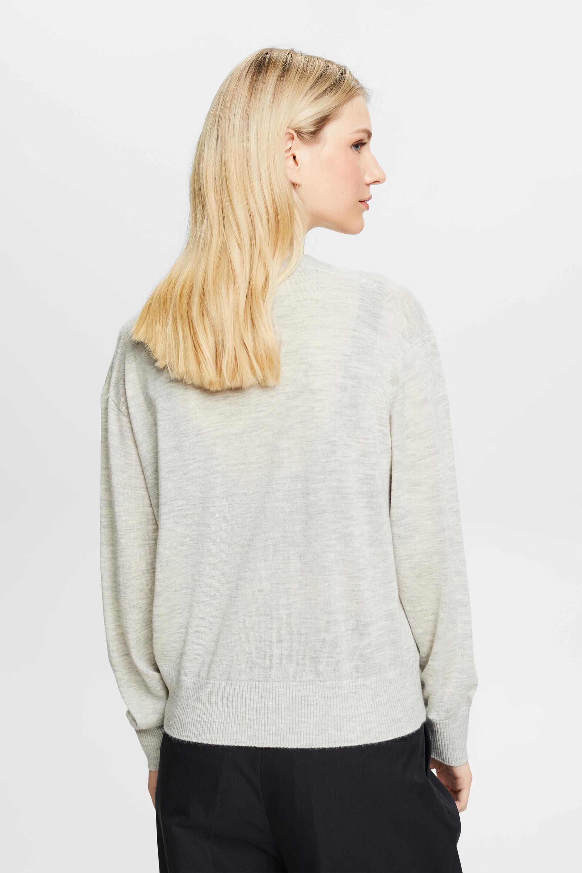 ESPRIT - Marled Cashmere Cardigan at our online shop