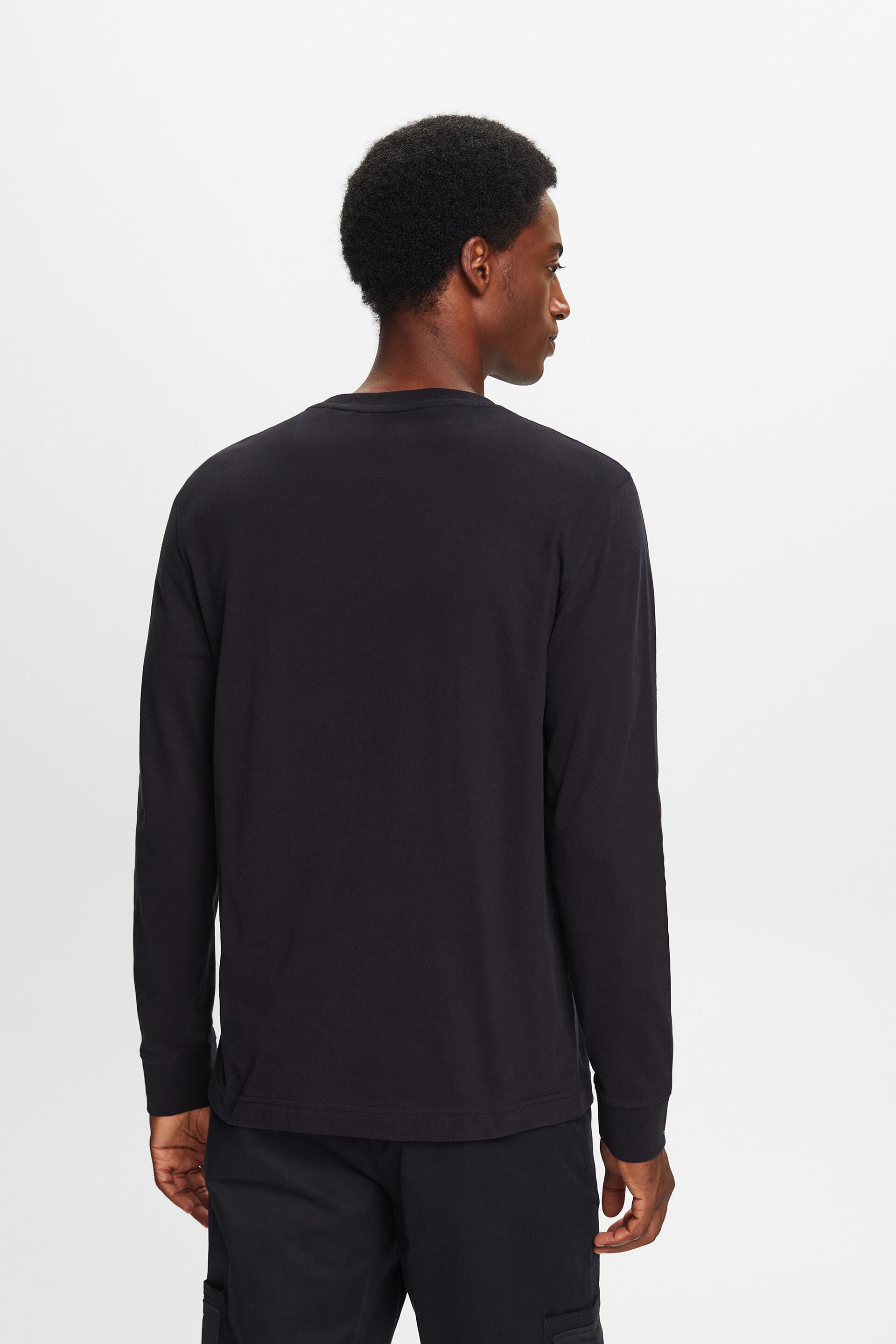 Crewneck Long Sleeve T-Shirt at our online shop - ESPRIT