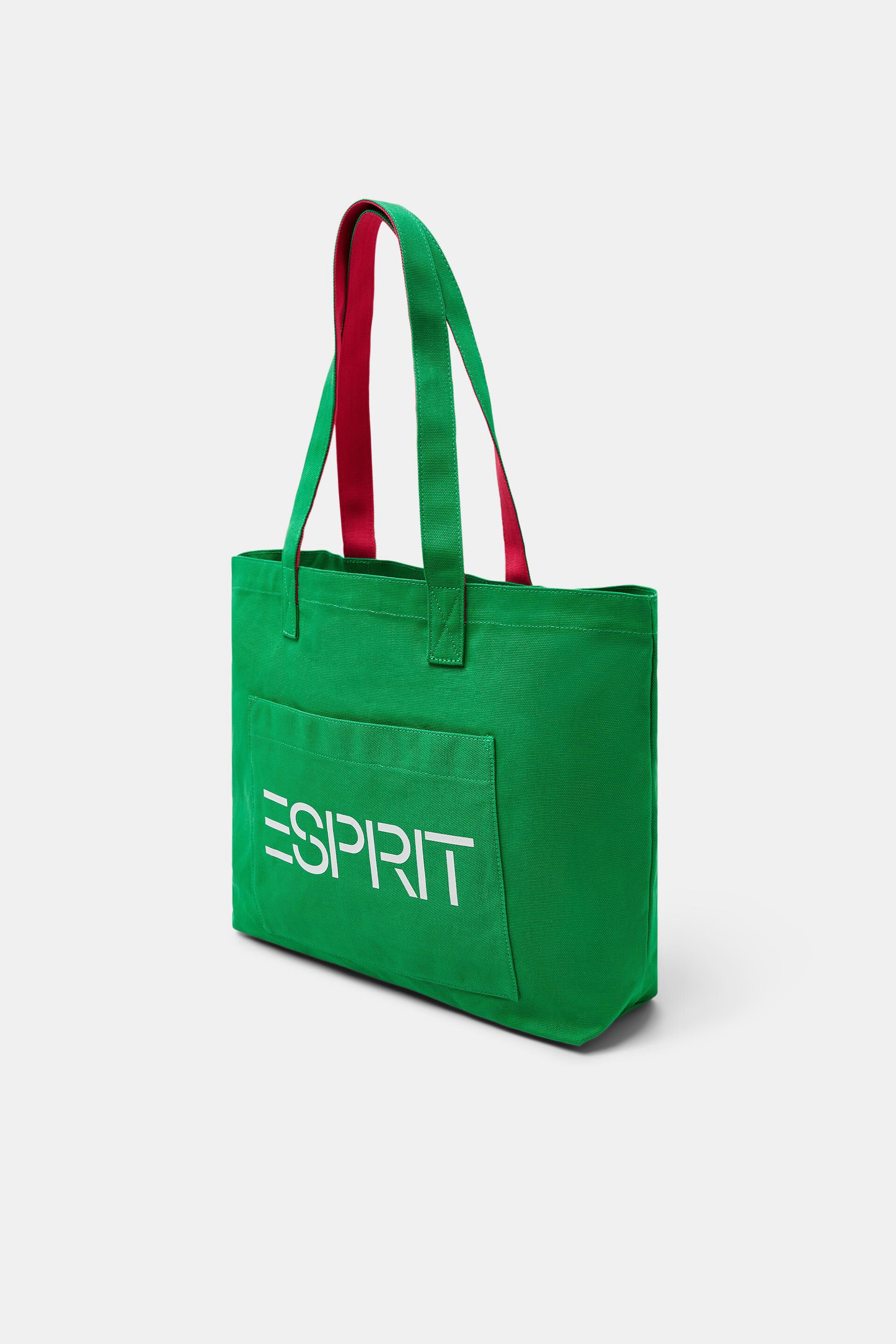 ESPRIT - Logo Canvas Tote Bag at our online shop