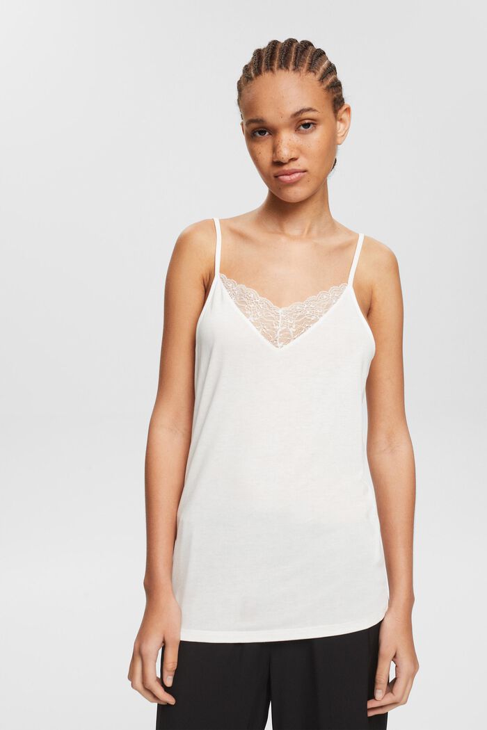 Night Out Lace Cami White – Cotton and Lace Fashion Boutique