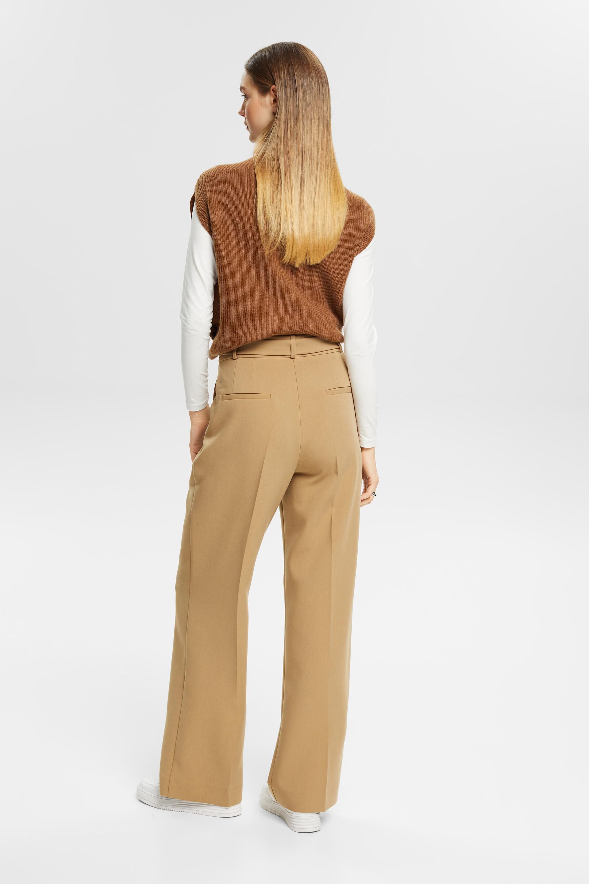 Brown Suit Trousers - Buy Brown Suit Trousers online in India