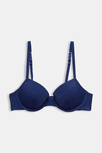 ESPRIT - Underwired Push-Up Lace Bra at our online shop