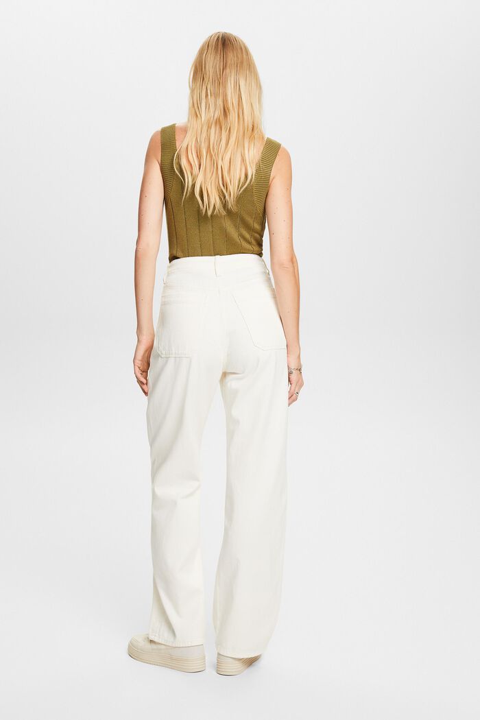 ESPRIT - Wide-legged woven trousers at our online shop