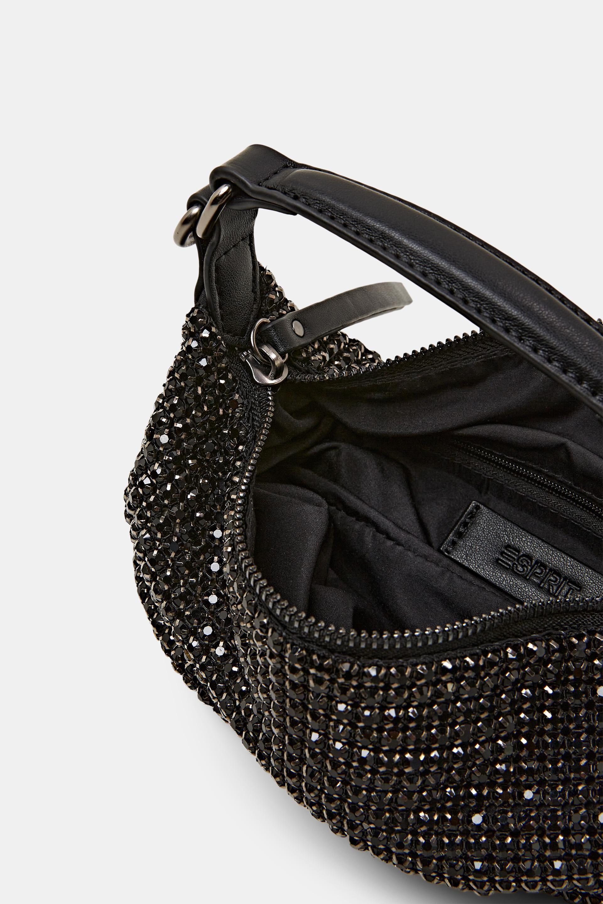 Shoulder bag with rhinestone detail - Woman | Mango Ireland