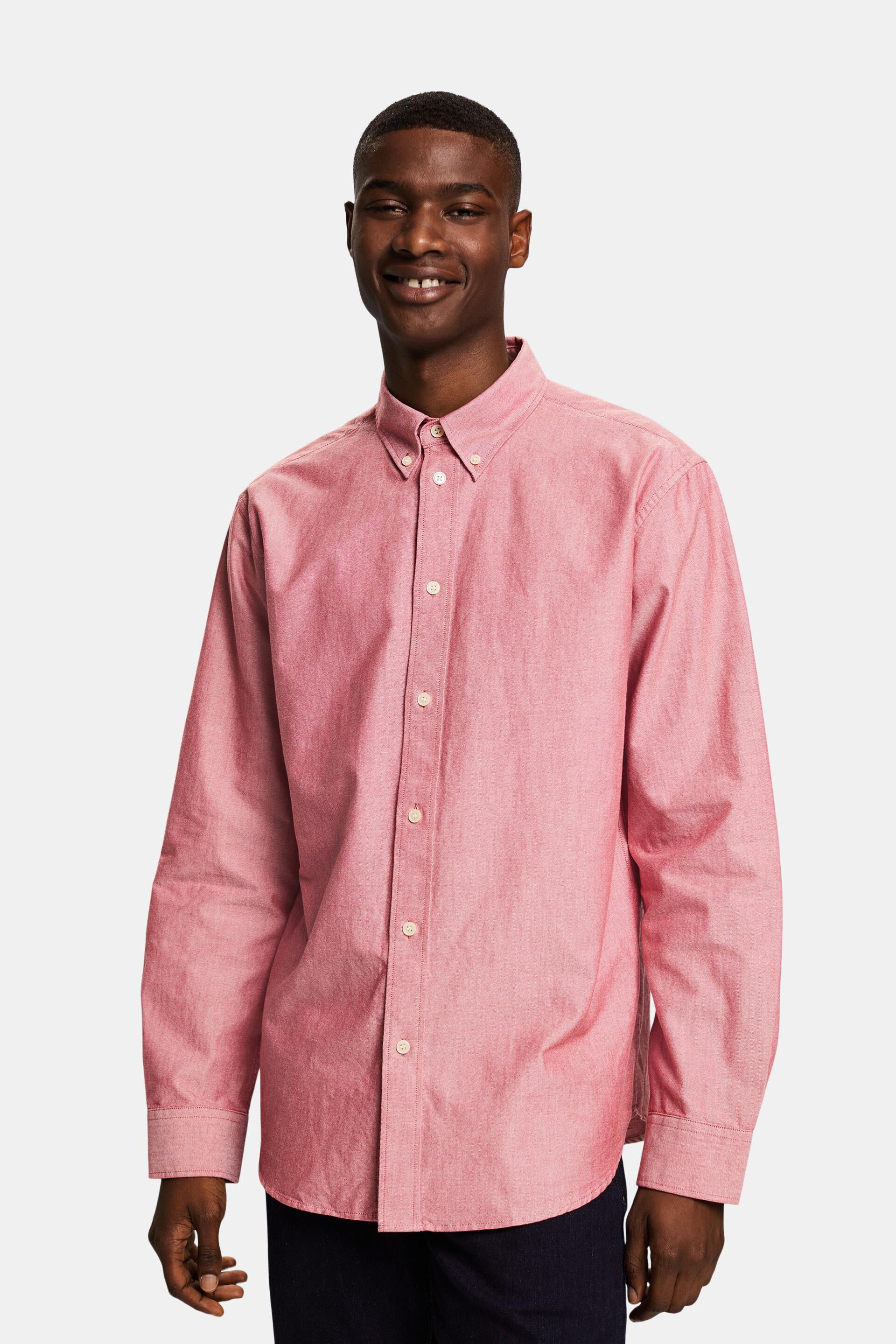 ESPRIT - Cotton Oxford Shirt at our online shop