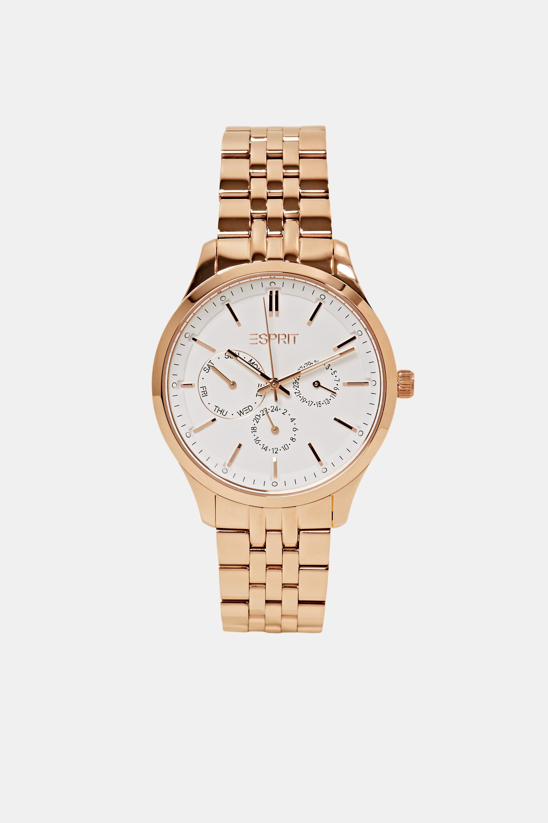 ESPRIT - Multi-functional watch with a link bracelet at our online