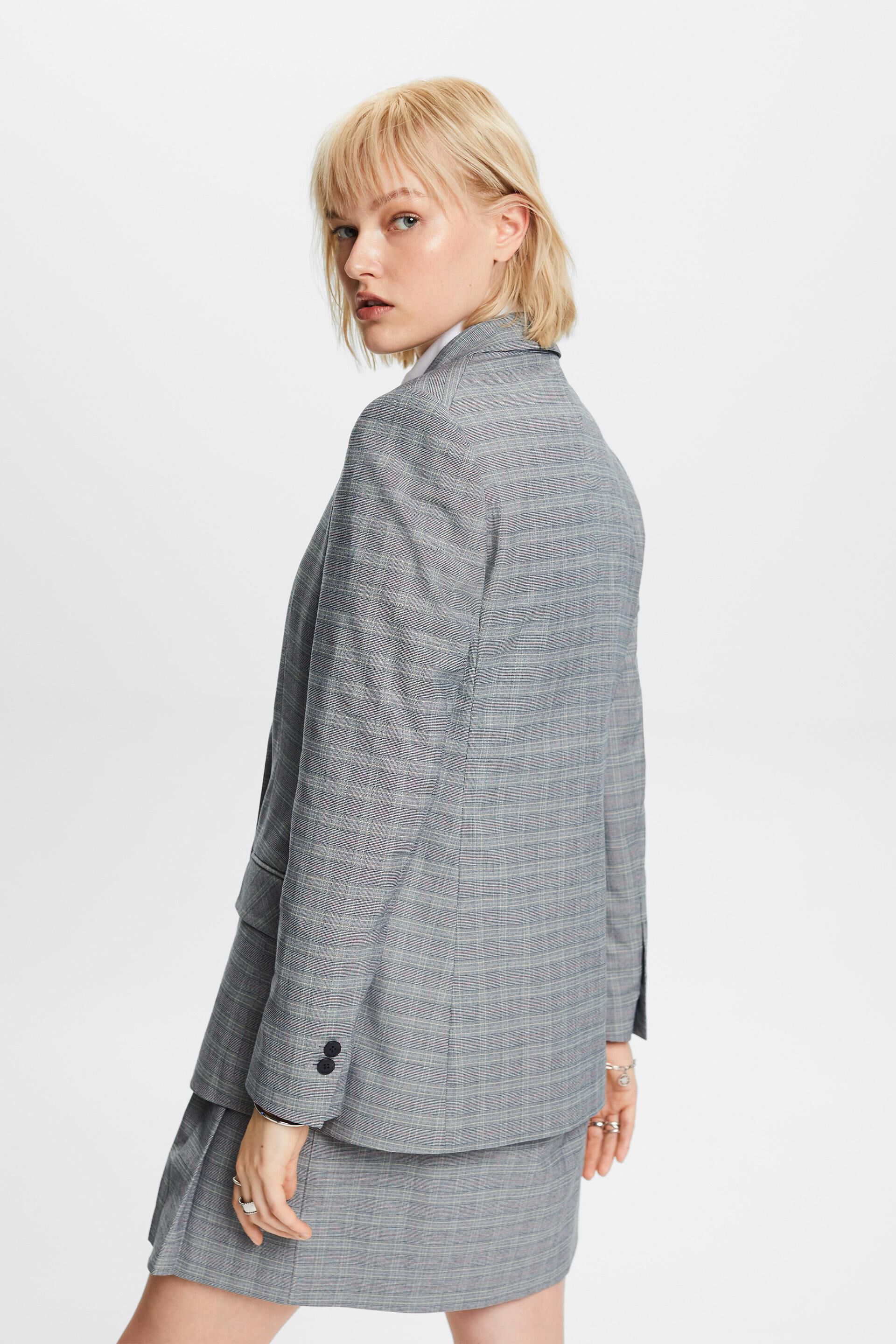 Mix & Match: Prince of Wales checked blazer at our online  - ESPRIT