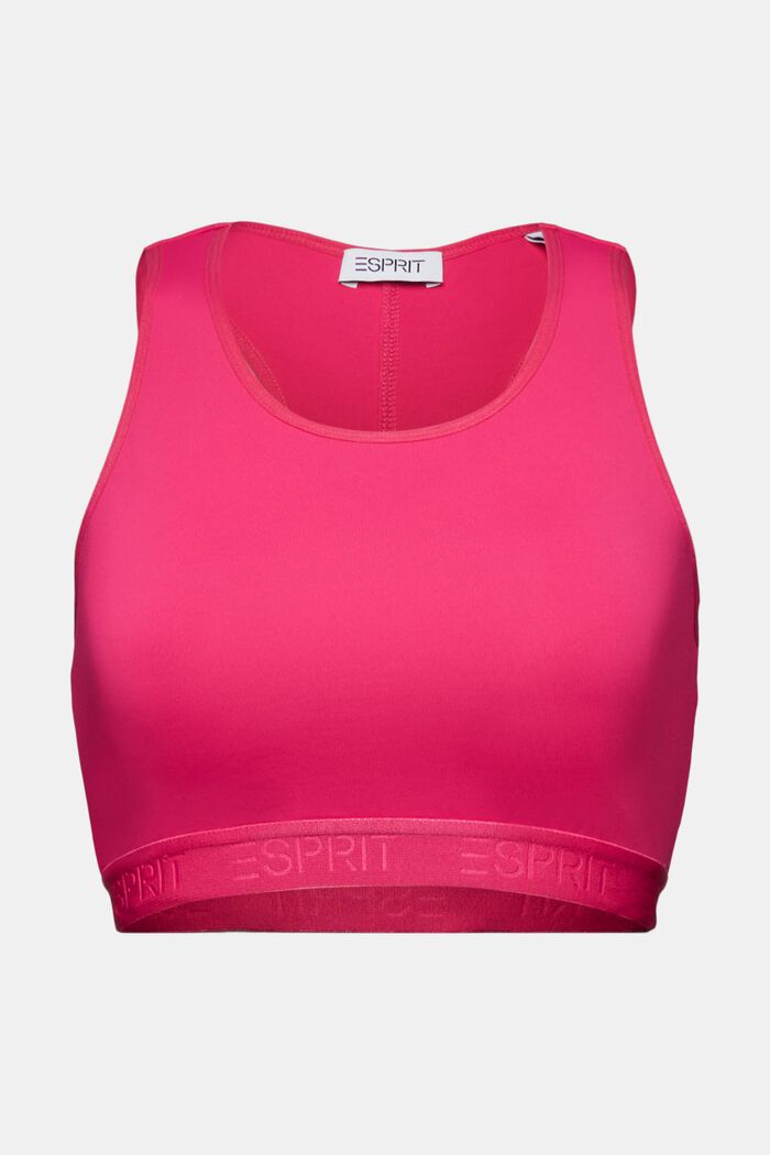 3 for $49! Dusty Pink Kelly Strappy Open-Back Padded Sports Bra