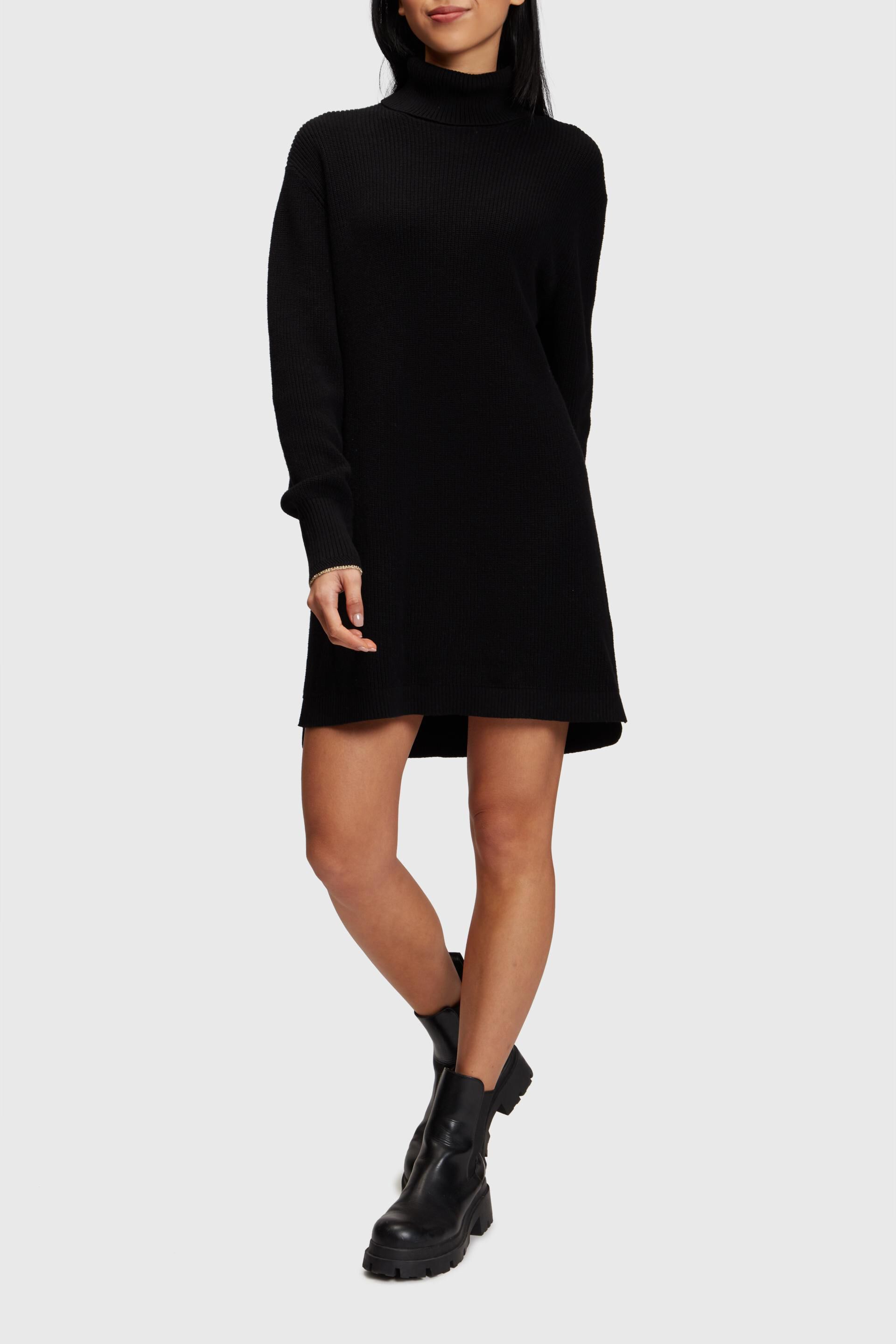 Black Turtleneck Dress: 3 Outfit Options - Lipgloss and Crayons