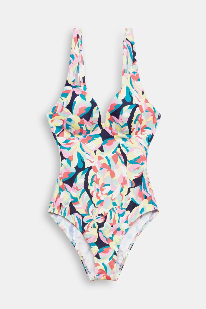 Cethrio Womens Swim Suits, Two Piece Tankini- Conservative Print