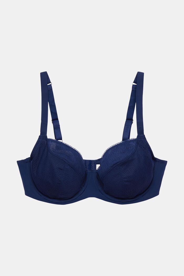 ESPRIT - Underwired Push-Up Lace Bra at our online shop