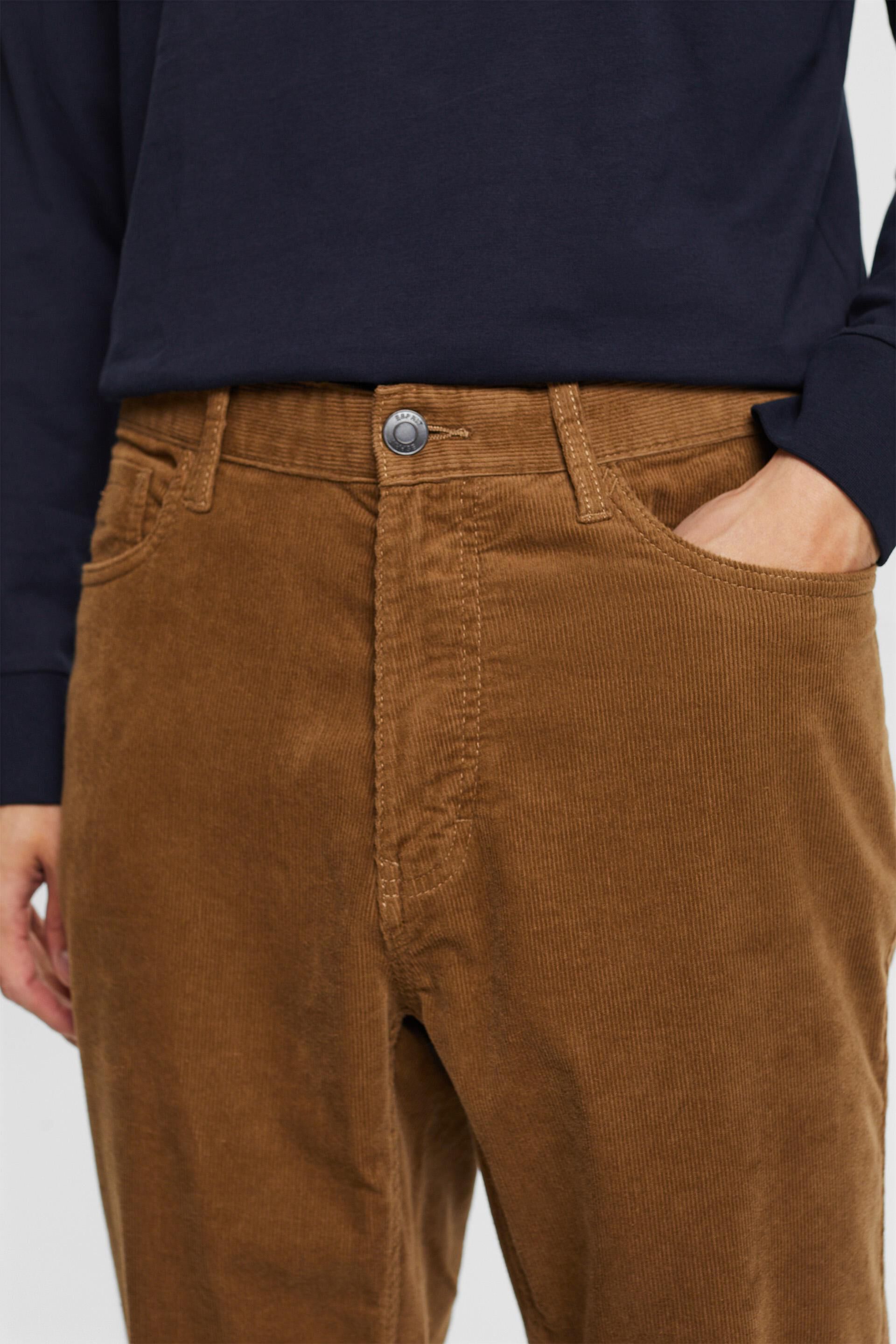 Rosebud Pink Corduroy Trousers | Men's Country Clothing | Cordings