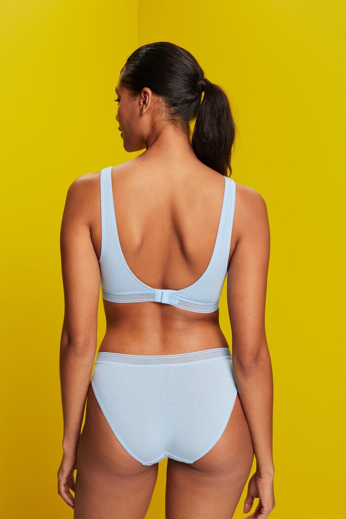 Recycled Polyamide Seamless Triangle Bralette