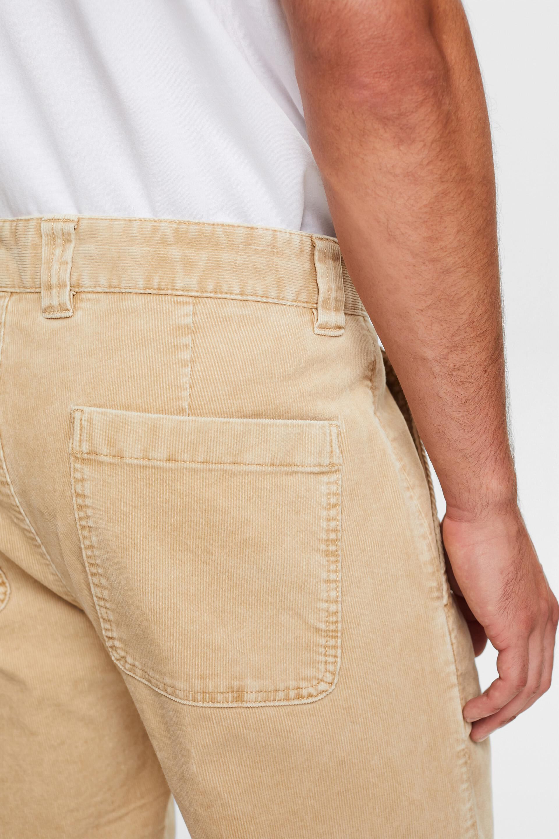 Esprit Collection Men Pants Woven Cropped – trousers – shop at Booztlet