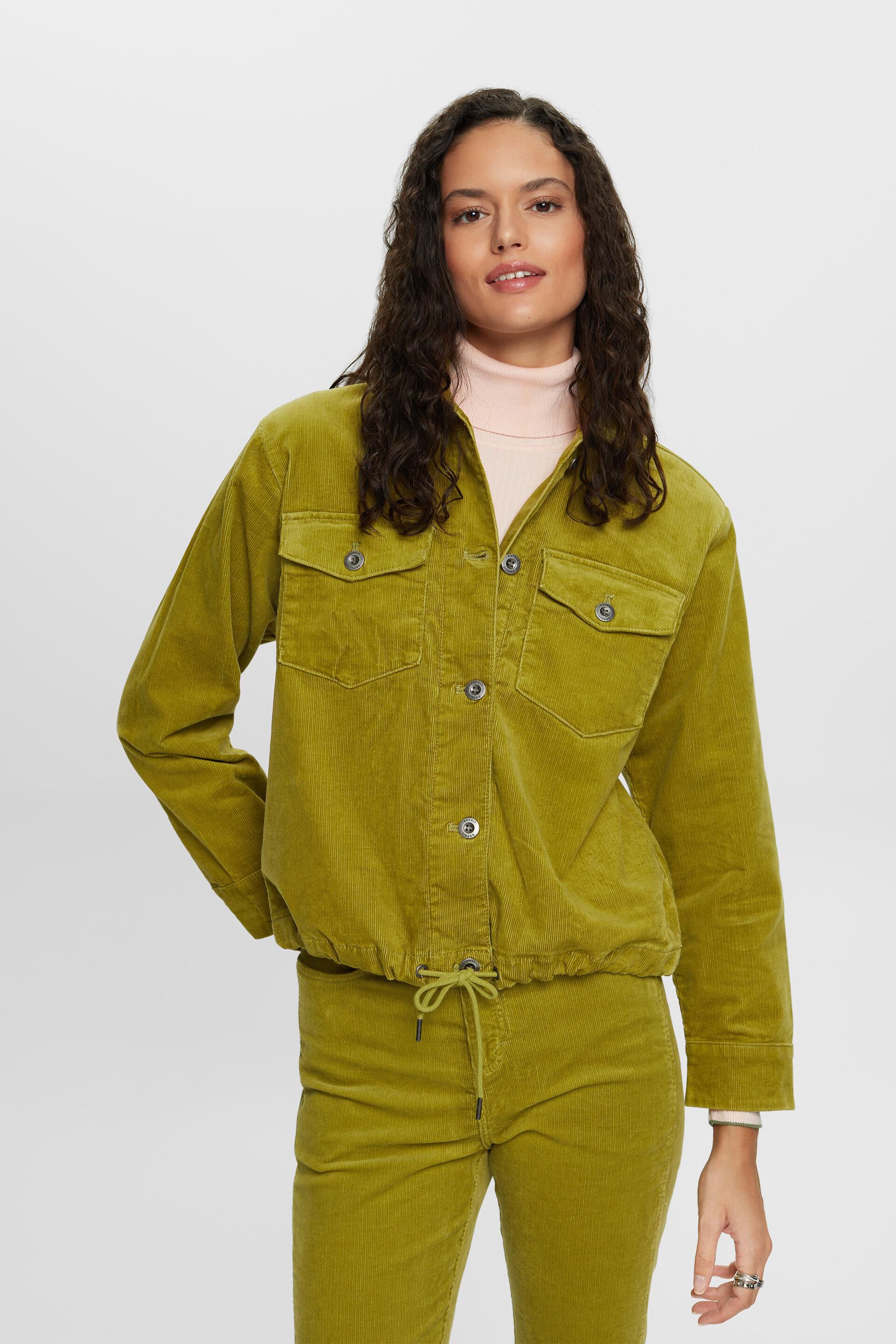 Green Corduroy Jacket | Corduroy jacket, Corduroy, Fashion brand