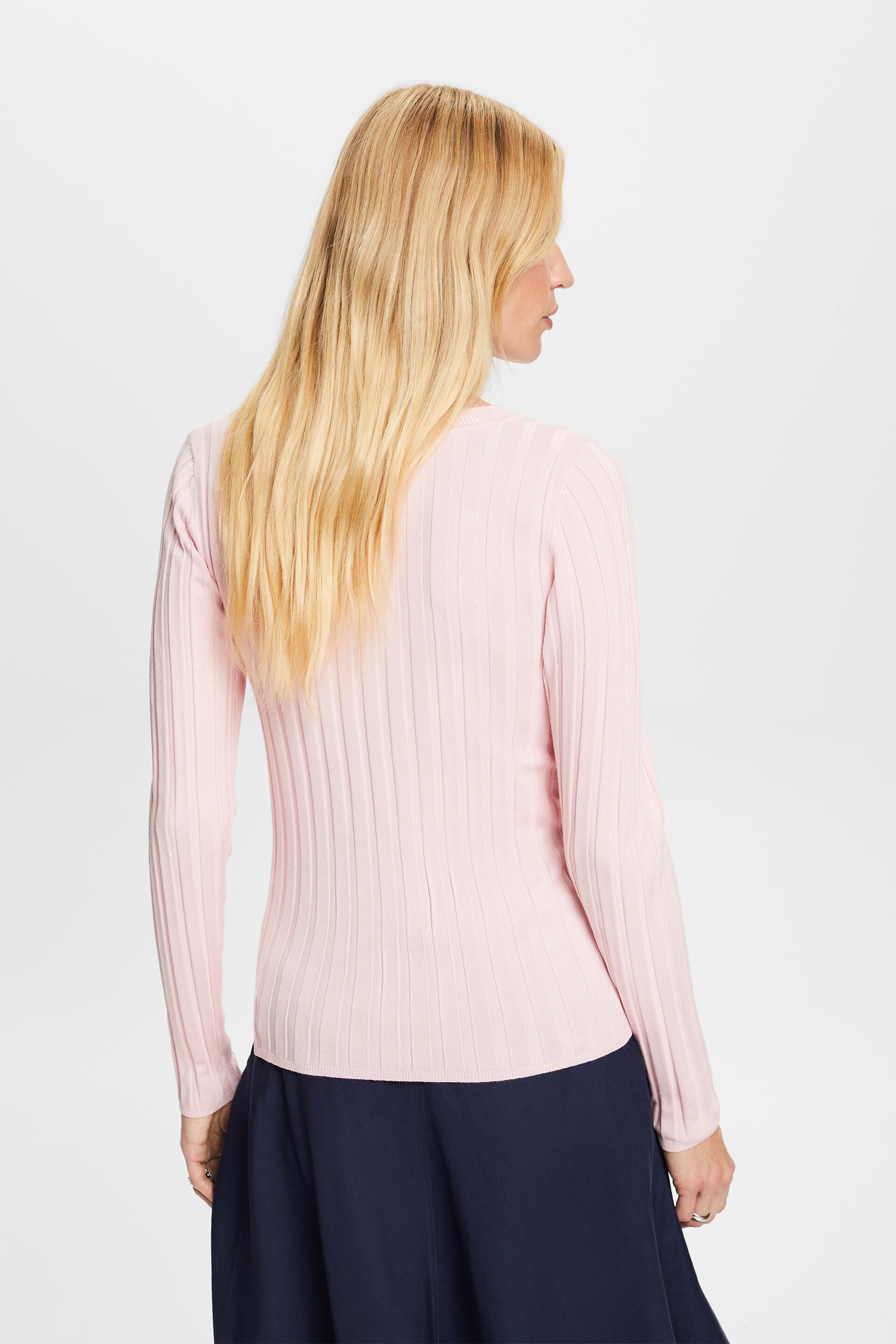 ESPRIT - Ribbed-Knit Sweater at our online shop