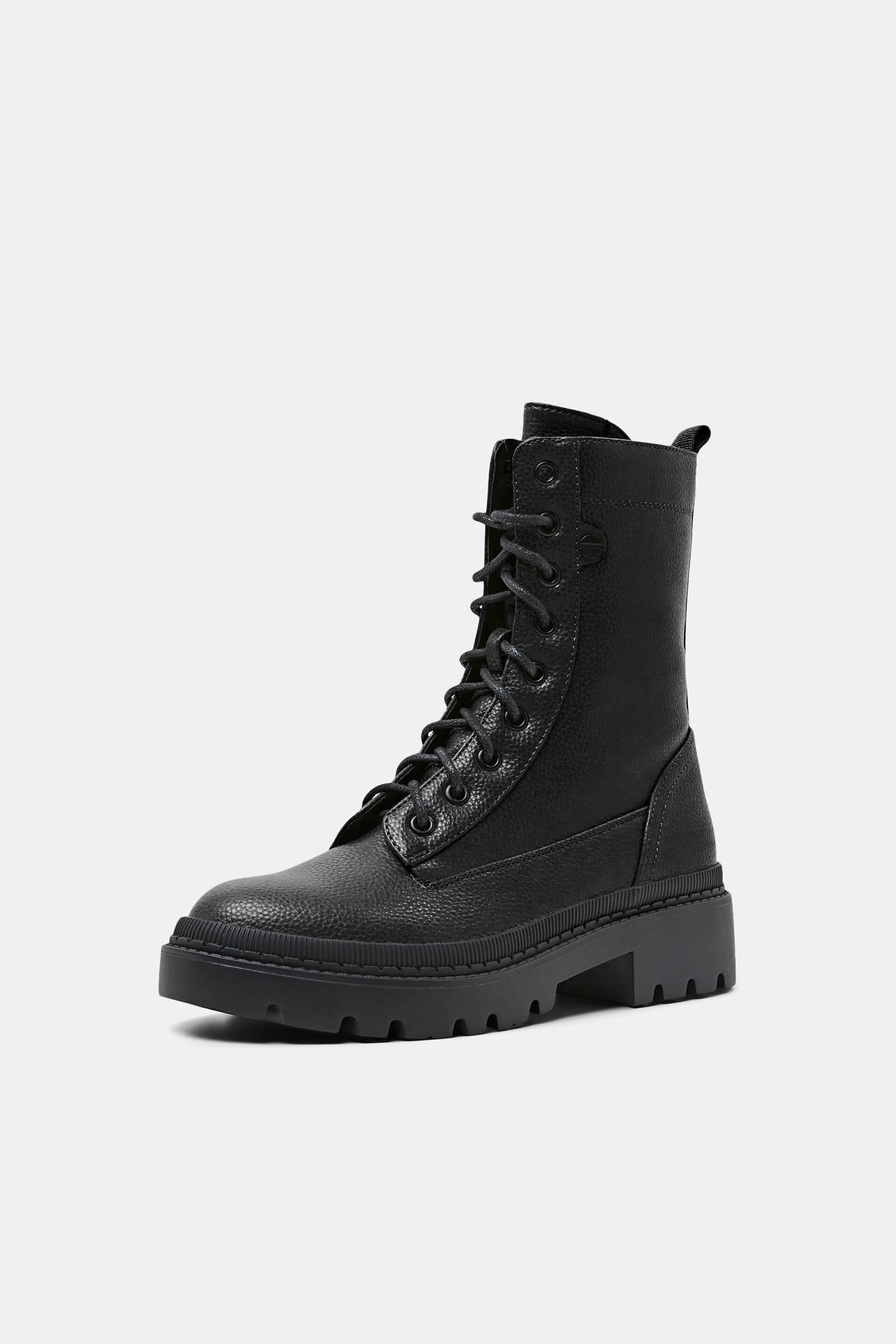 Vegan shop online our - at lace-up boots ESPRIT leather