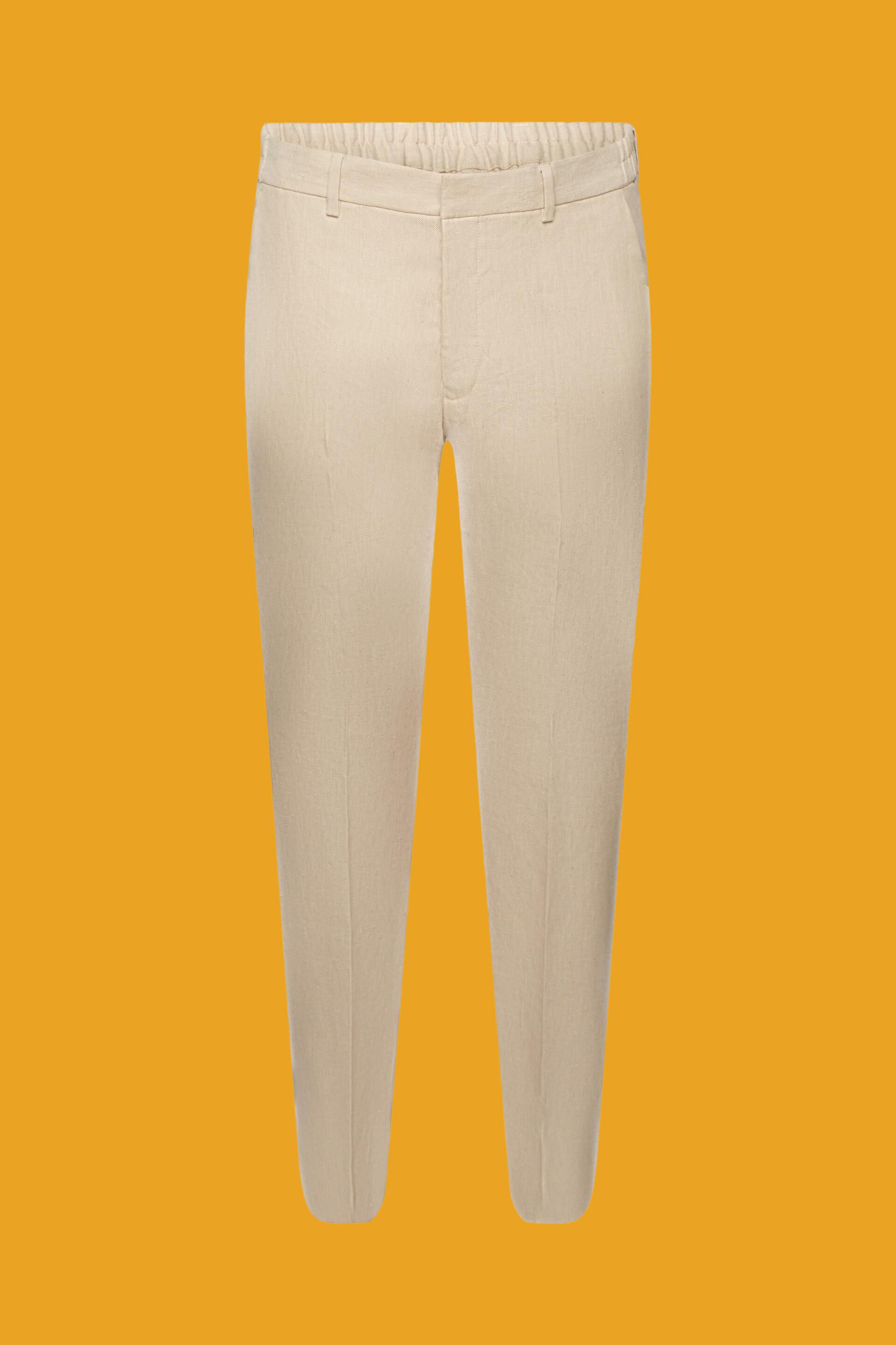 Buy Camel Brown Fusion Fit Mens Cotton Trouser Online | Tistabene -  Tistabene