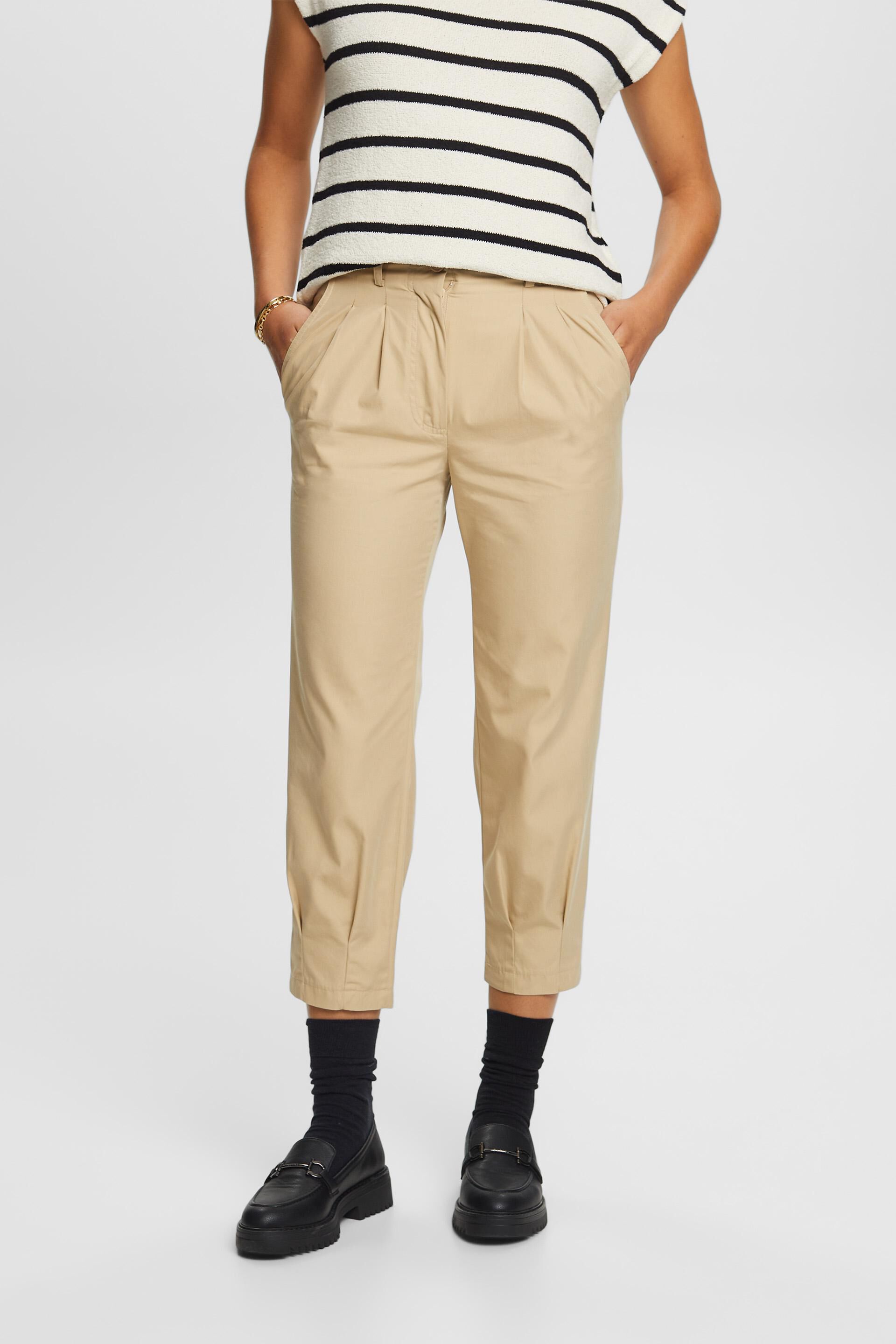 Buy ONLY & SONS Mens Kent Cropped Chinos Dark Navy