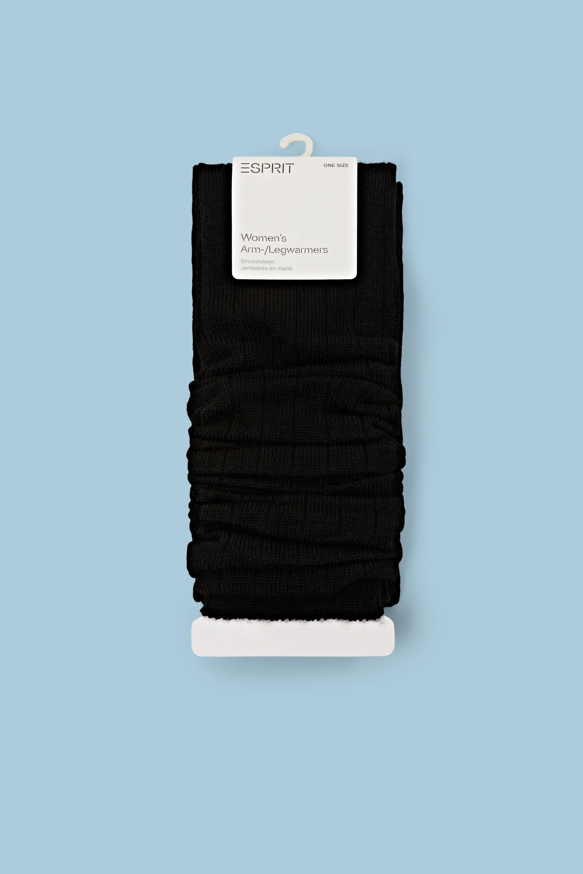 Wool blend: rib knit leg warmers at our online shop - ESPRIT