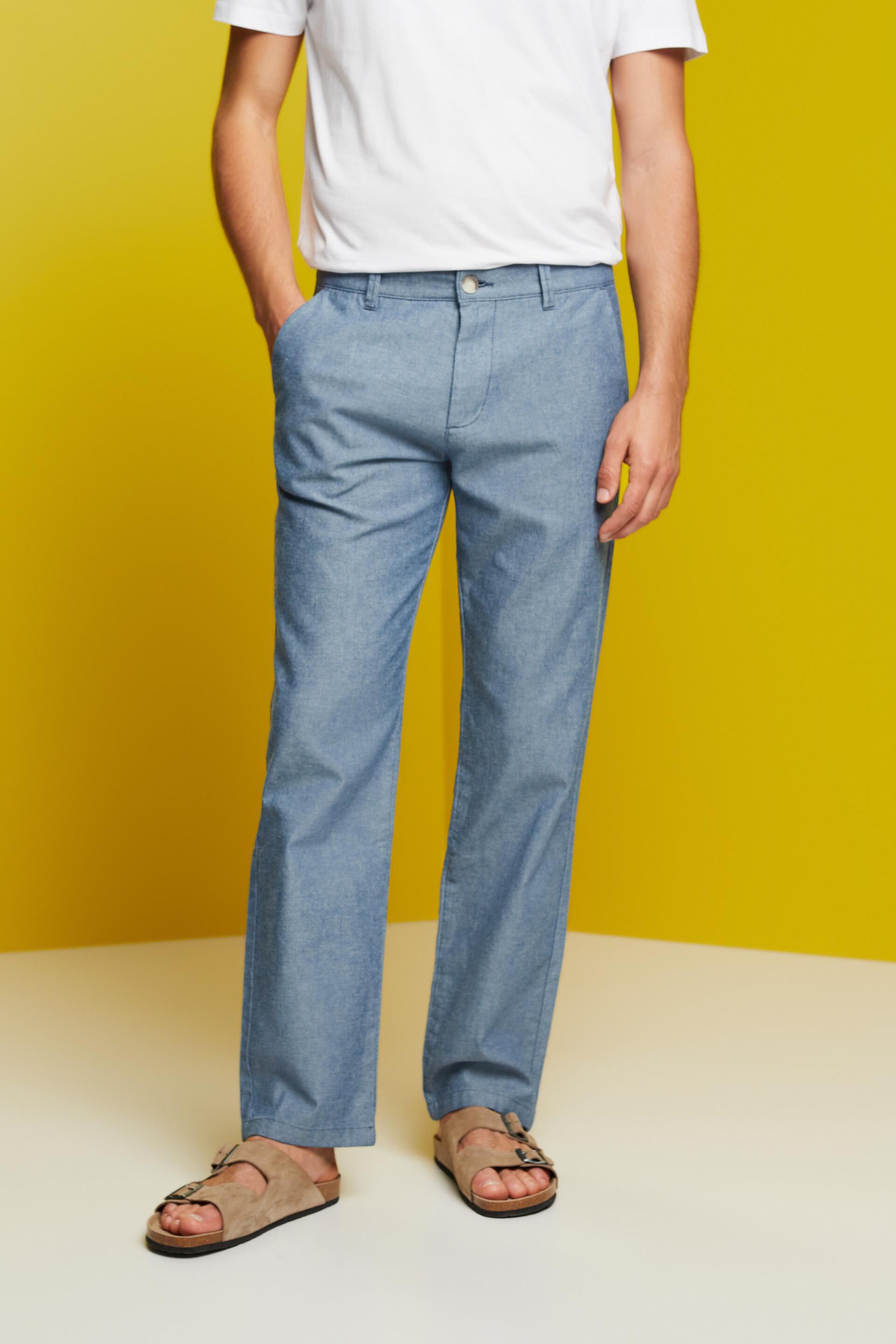 Buy Blue Trousers & Pants for Men by Ketch Online | Ajio.com