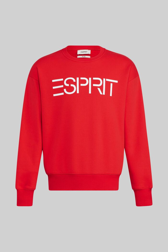 ESPRIT - Unisex sweatshirt with a logo print at our Online Shop