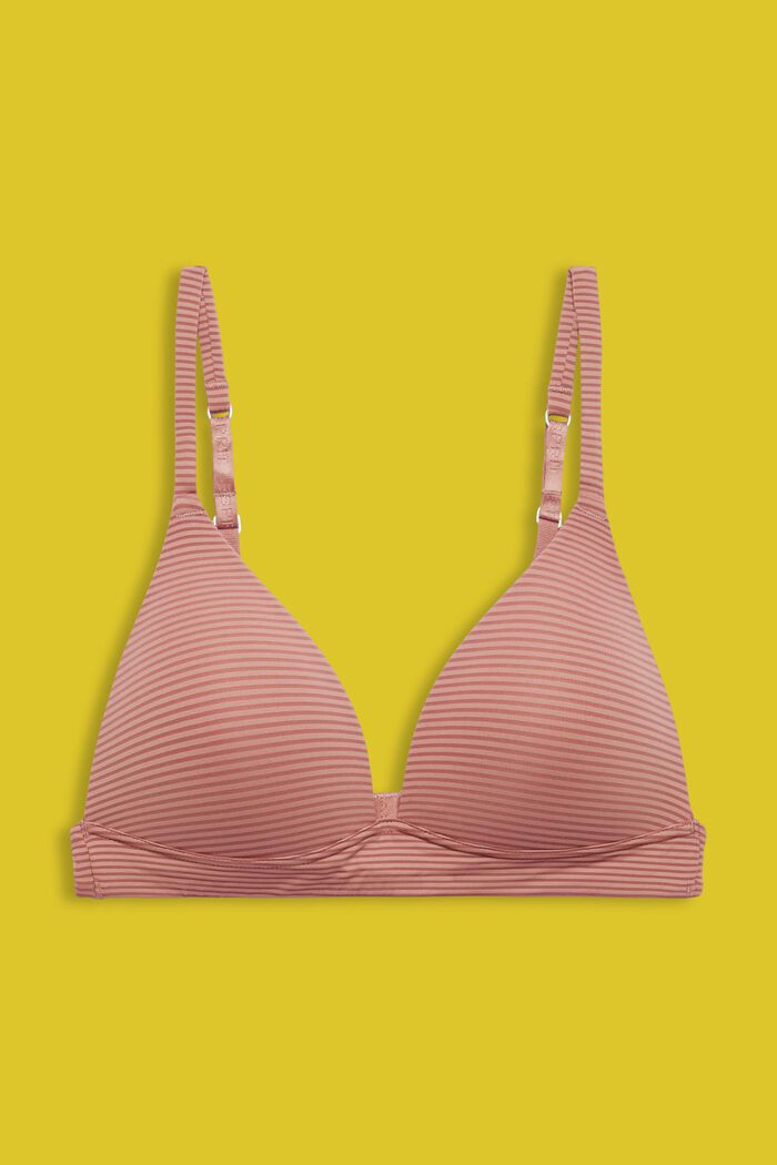 ESPRIT - Recycled: padded microfibre bra at our online shop