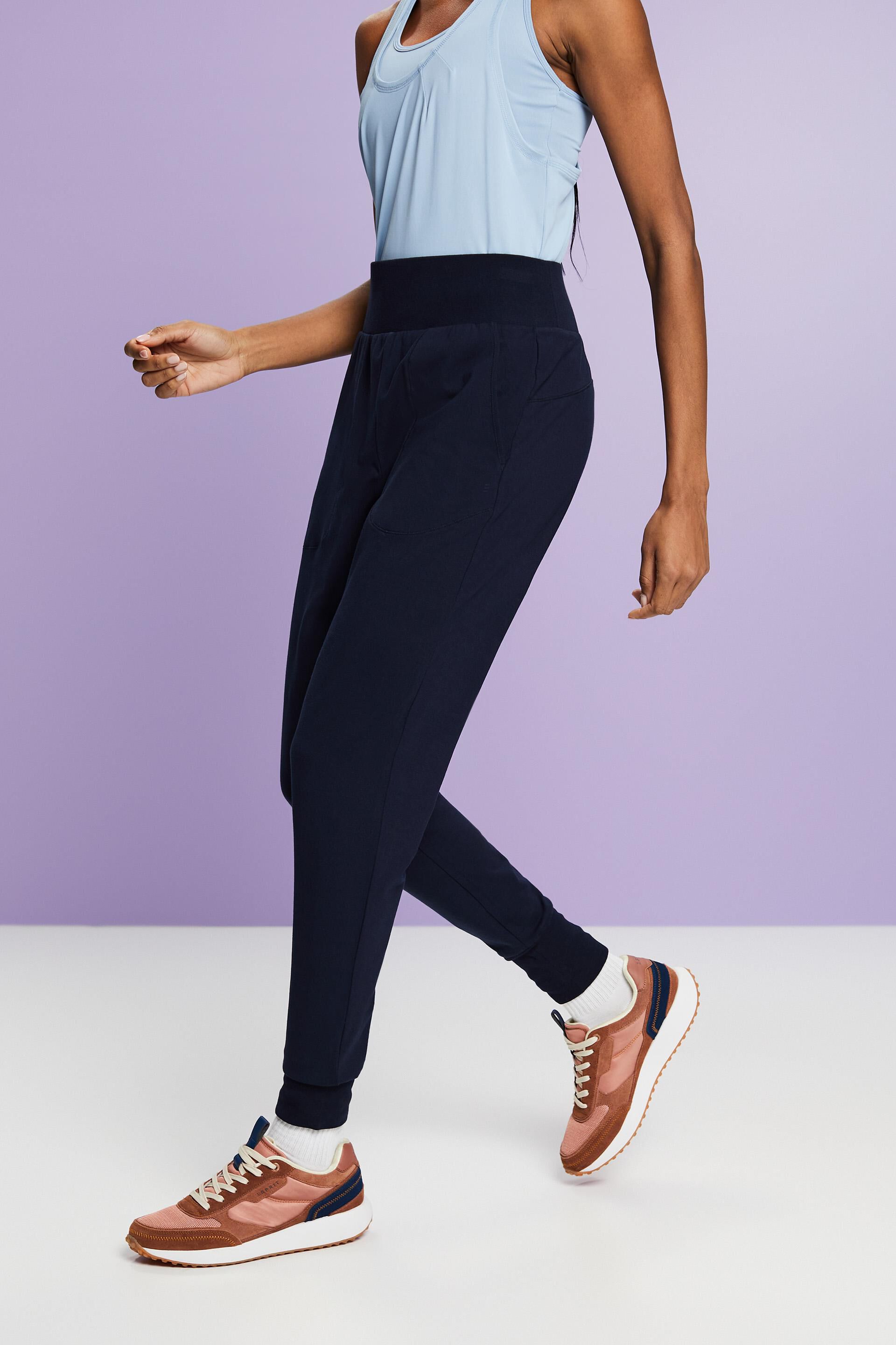 Navy Blue Onesport Women Cotton Jersey Navy Track Pants at Rs 300/piece in  New Delhi