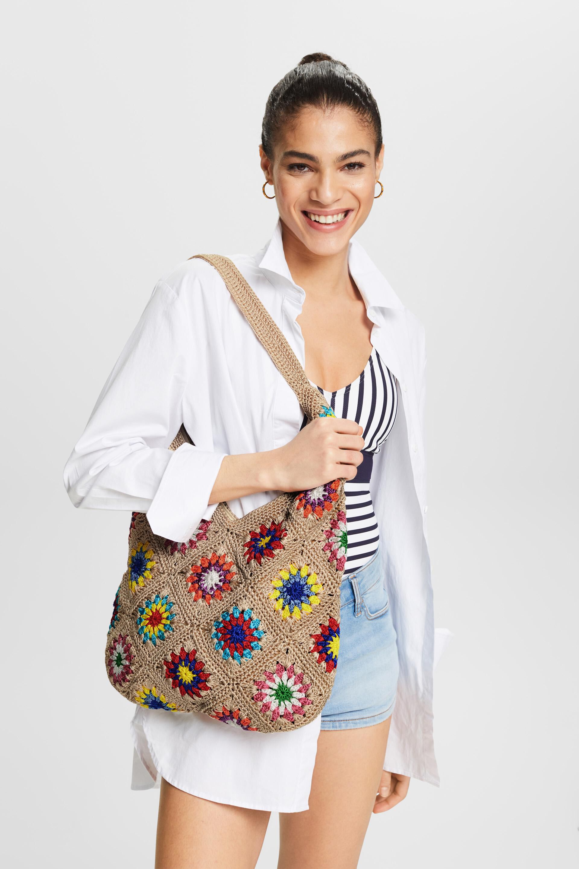ESPRIT - Crochet Tote Bag at our online shop