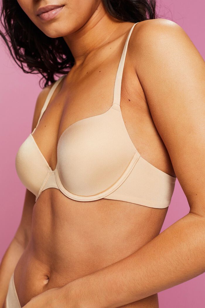 Nude Push-up microfibre bra - Buy Online