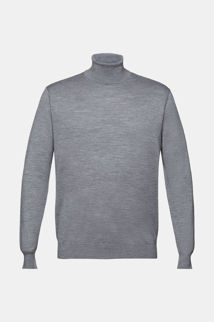 ESPRIT - Merino Wool Turtleneck Sweater at our online shop