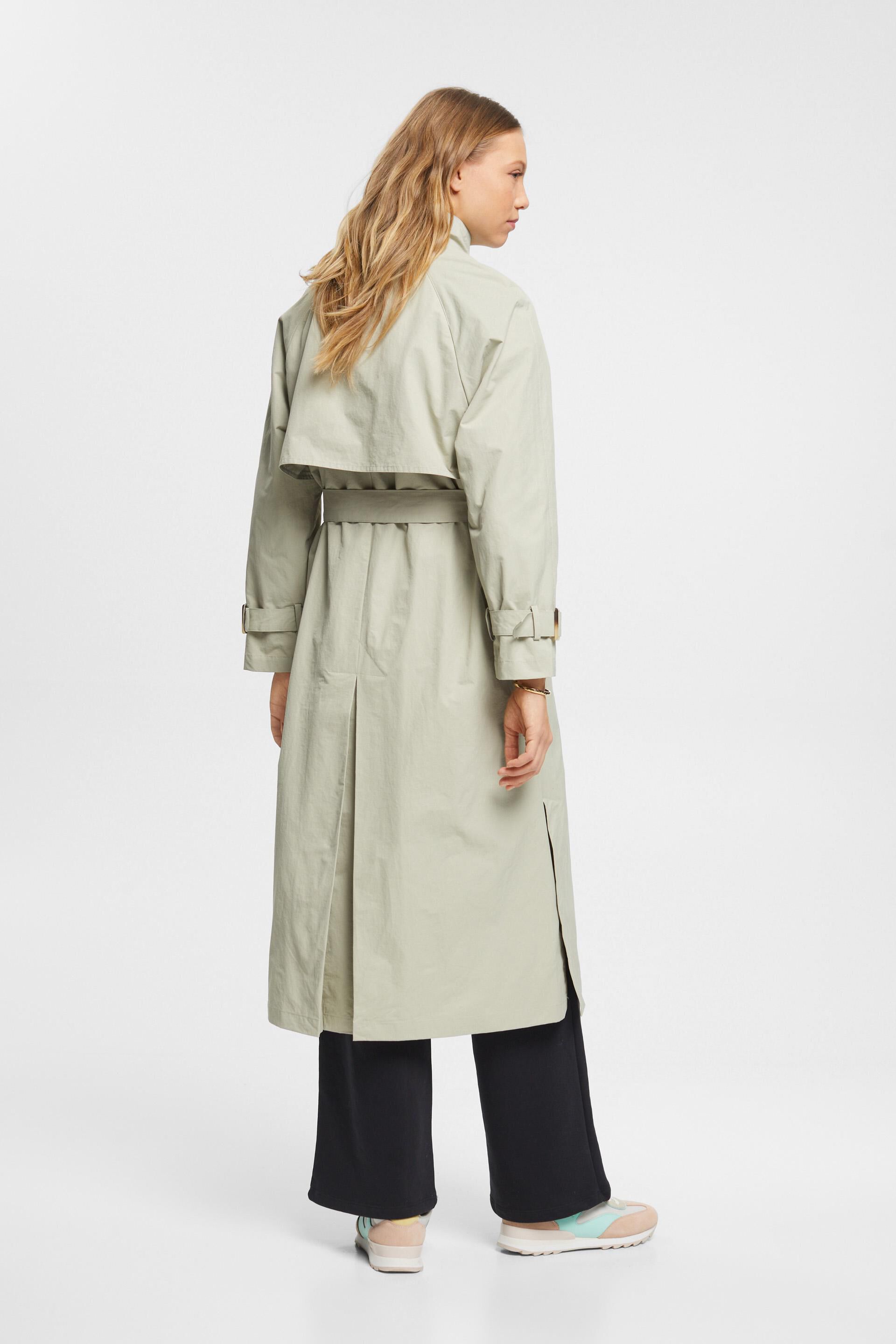 ESPRIT - Trench coat with belt at our online shop