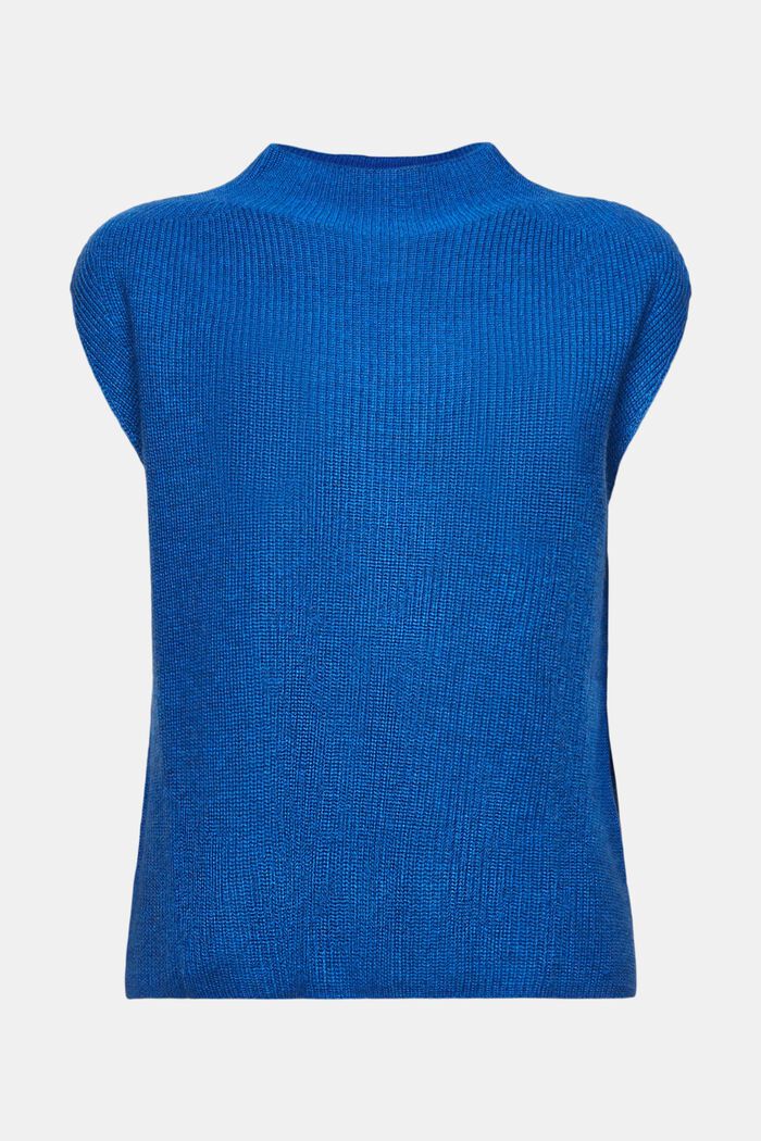 ESPRIT - Wool Blend Rib-Knit our online at Vest shop