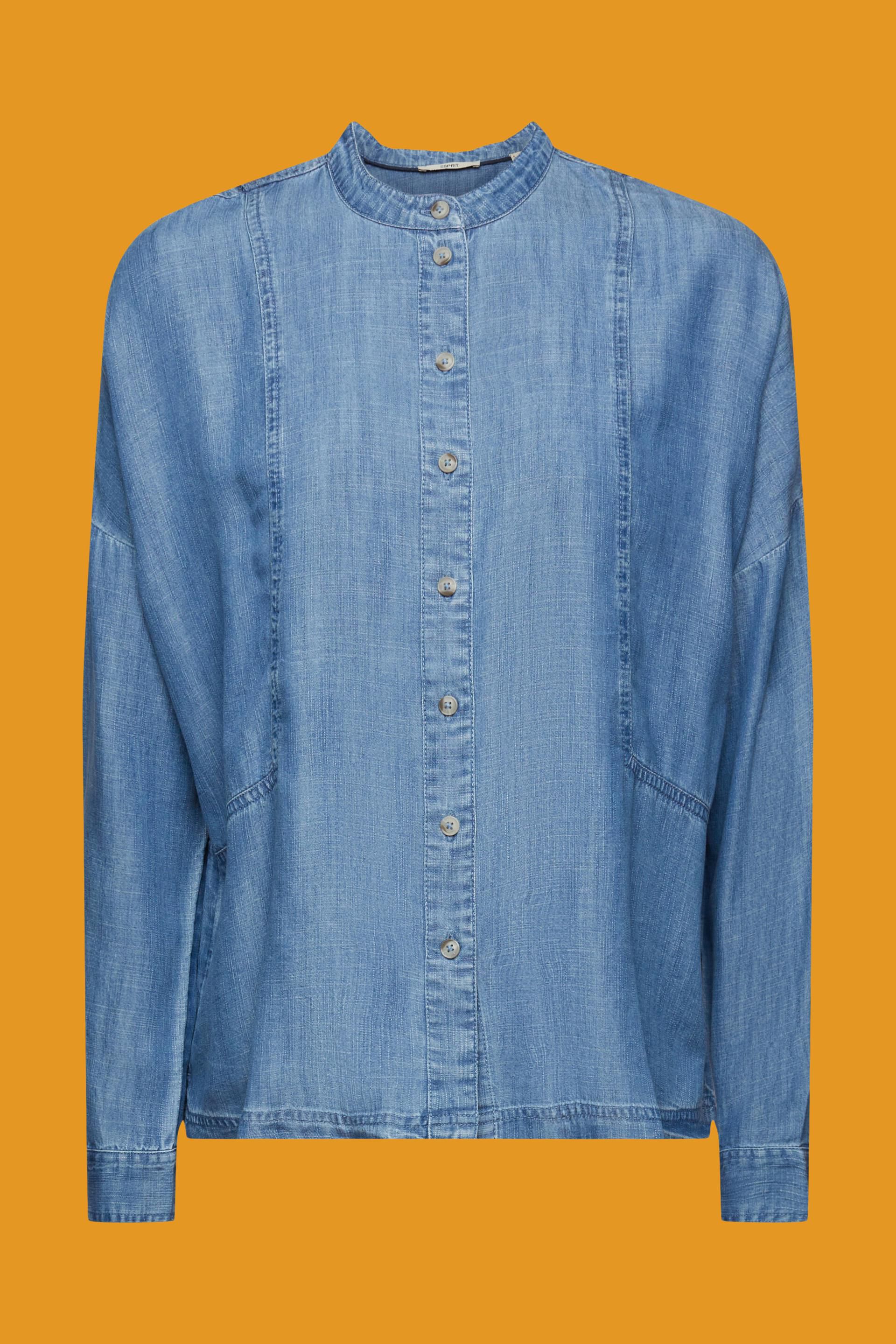 ESPRIT - Lightweight denim blouse at our online shop