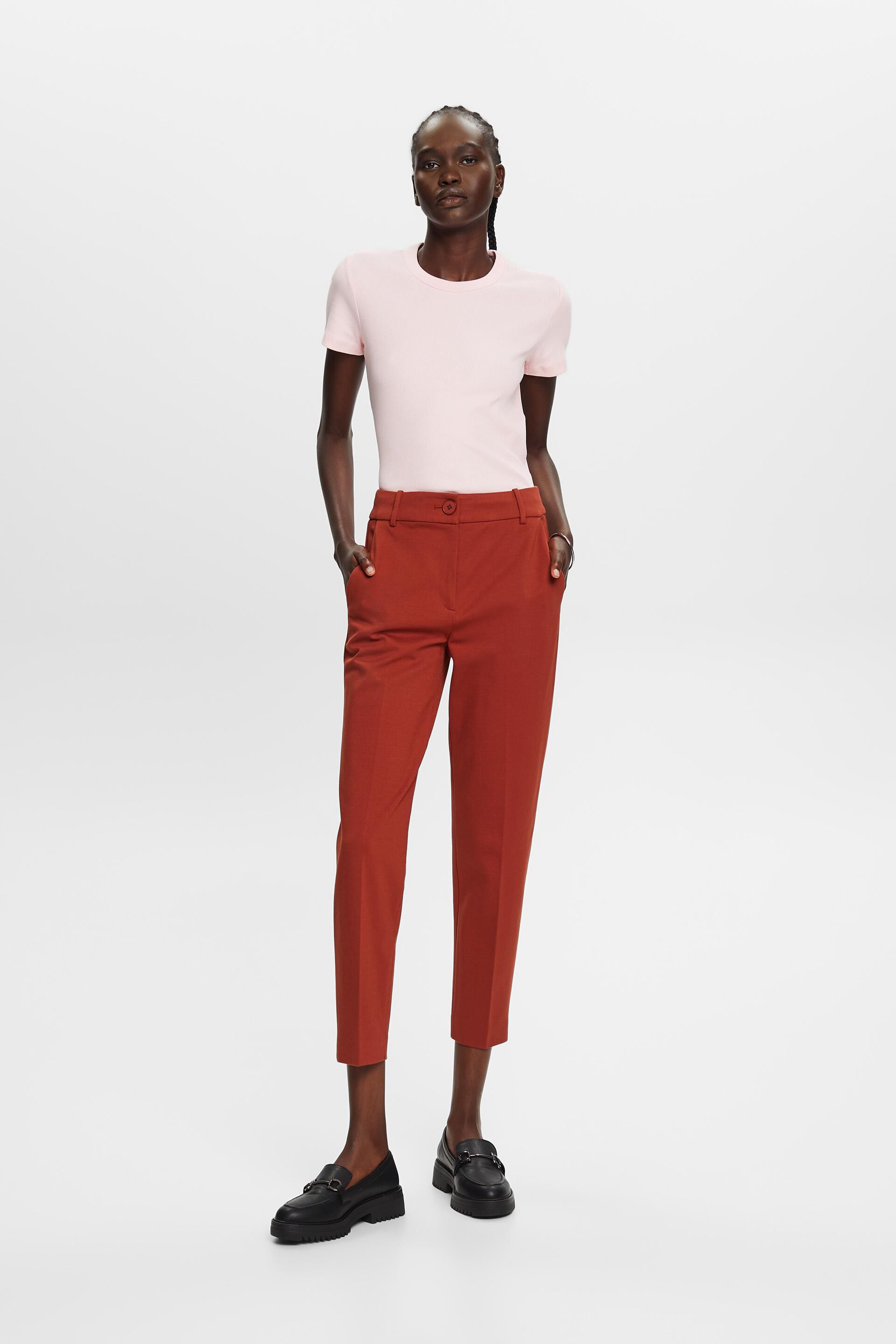 WOMEN'S BRUSHED JERSEY CROPPED TROUSERS | UNIQLO IN