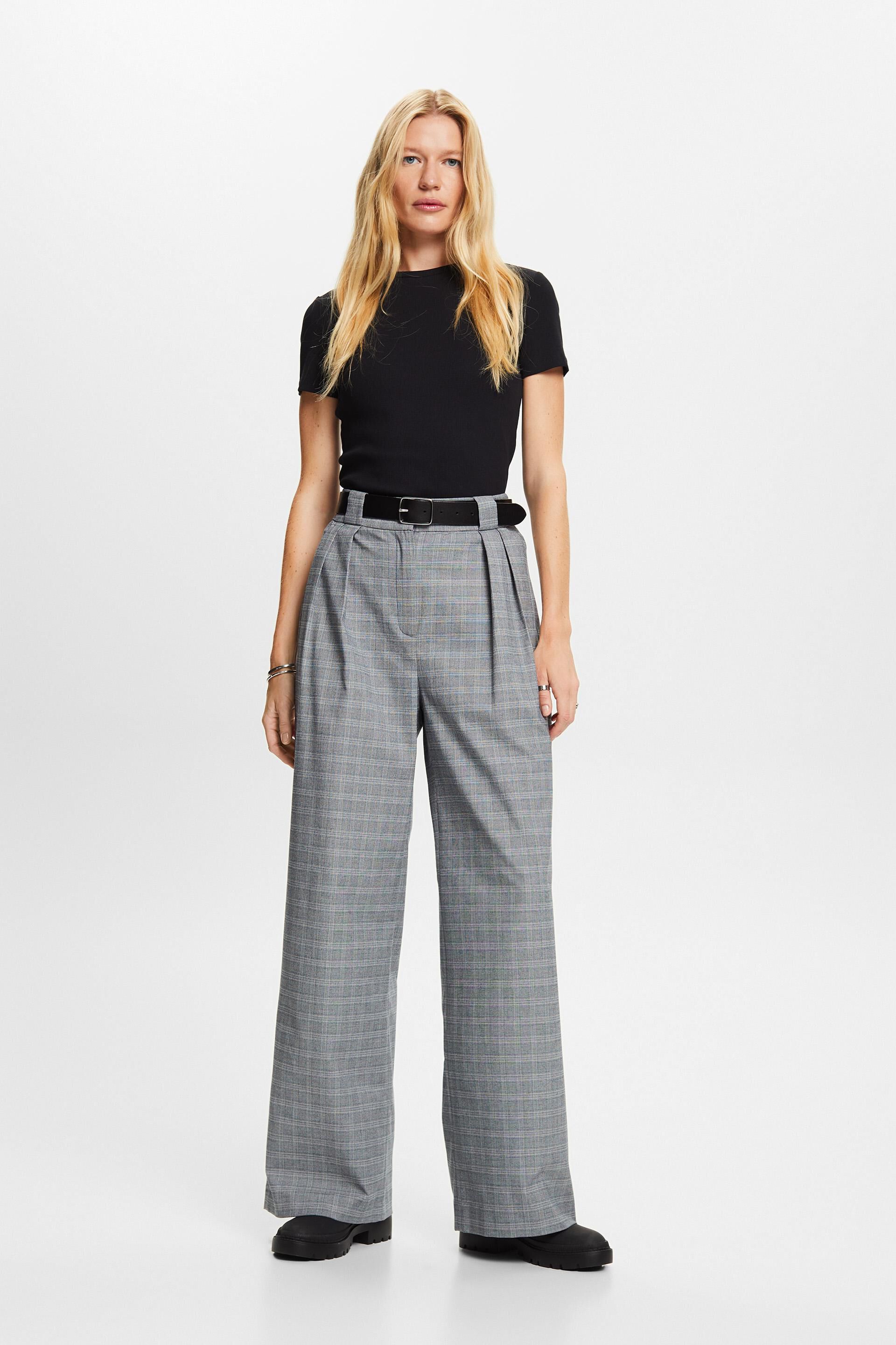 Gerry Weber Check Trousers | Womens Trousers elizabeth-rose.com