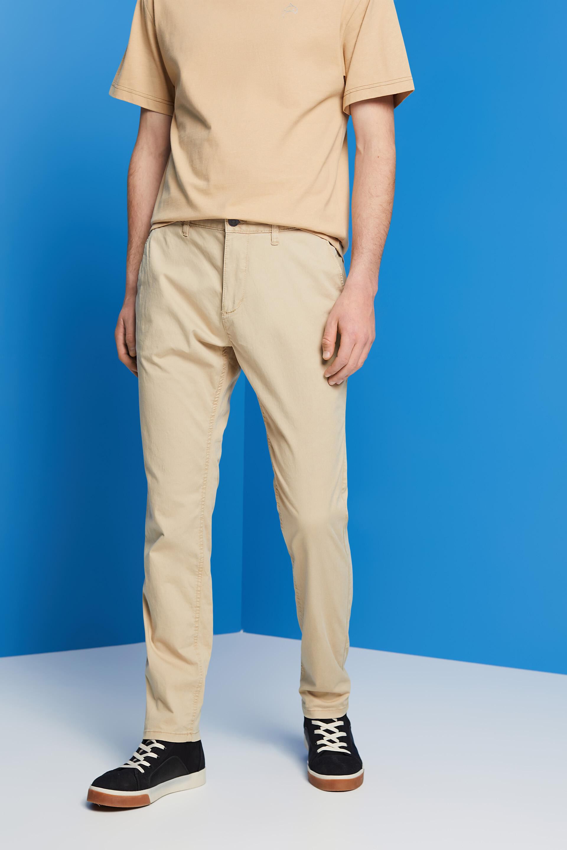 Esprit Cargo Trouser in Slim Fit 61  liked on Polyvore featuring mens  fashion mens clothi  Slim fit cargo pants men Pants outfit men Grey  dress pants men