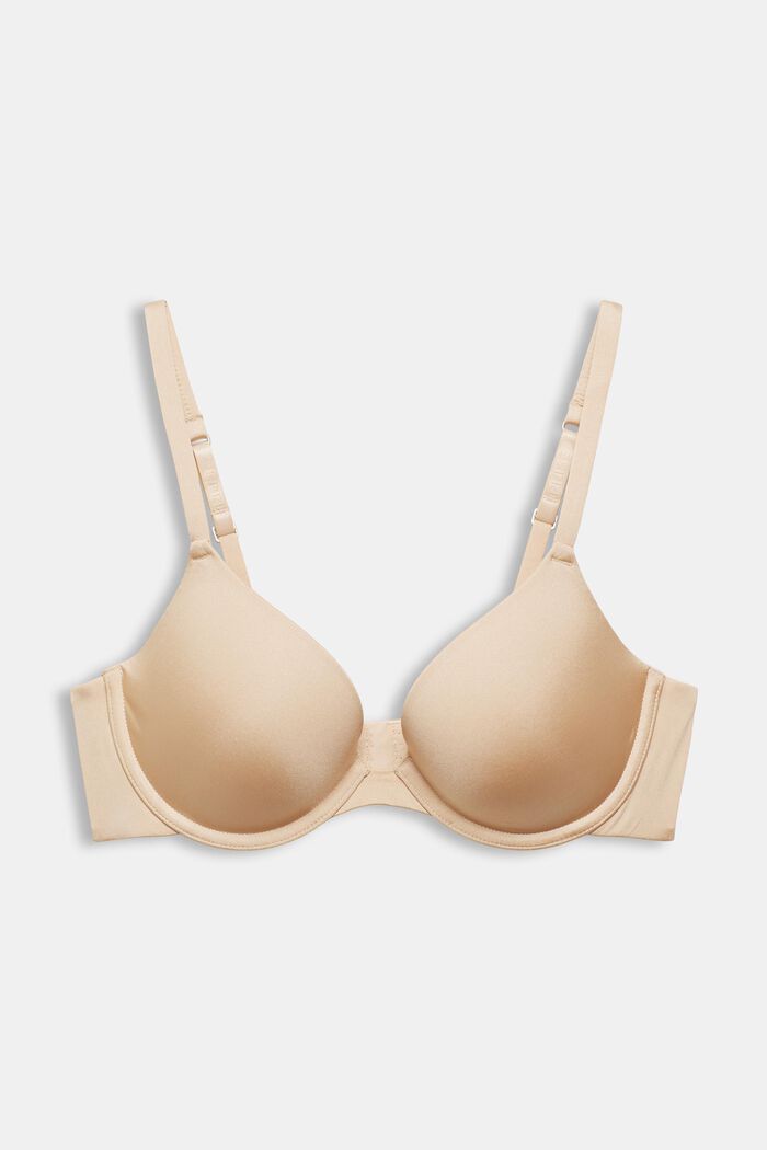 Seamless Soft-cup Push-up Bra - Dusty rose - Ladies