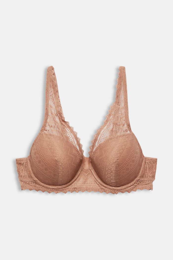 ESPRIT - Padded Graphic Lace Bra at our online shop